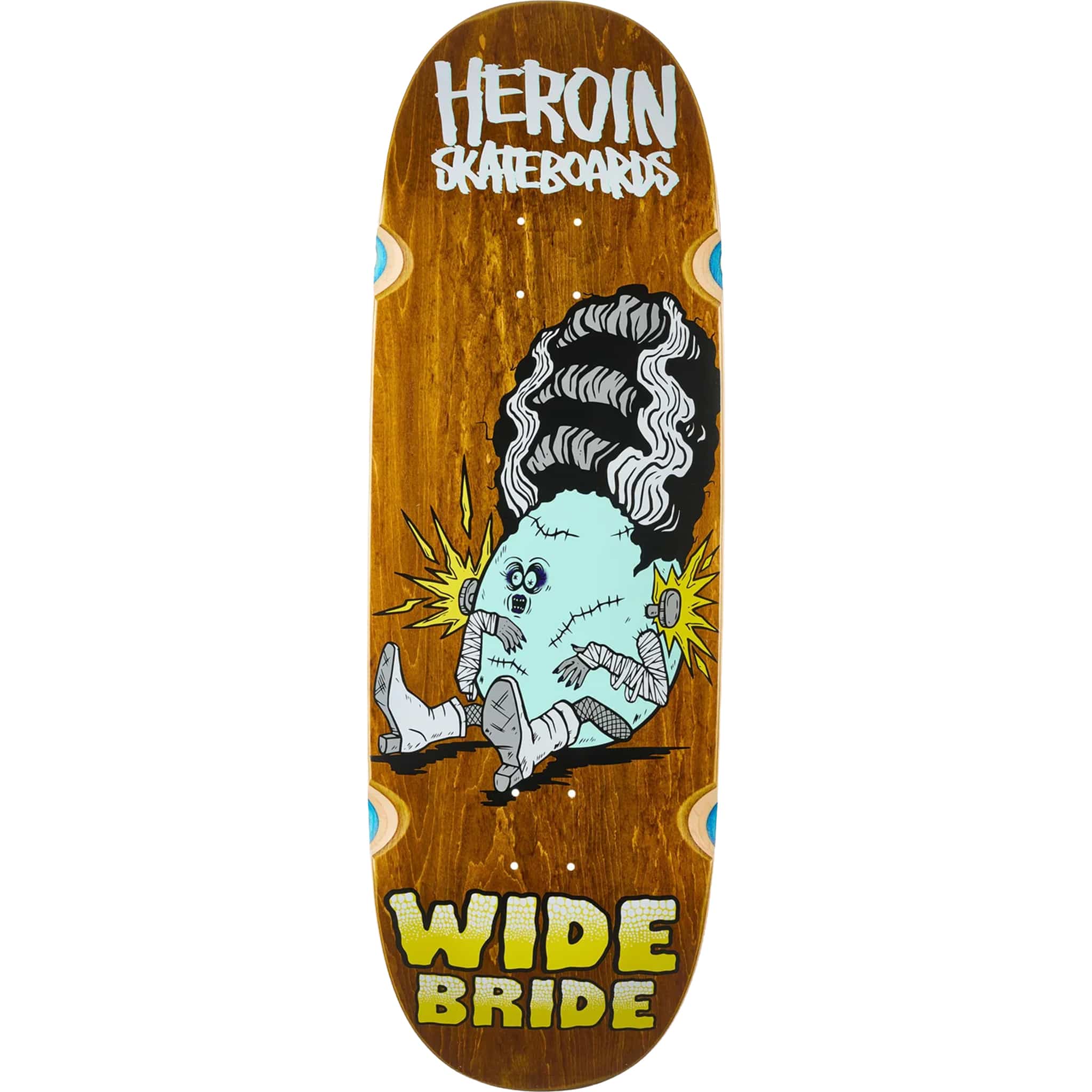 Heroin Wide Bride Skateboard Deck 10.4" Skateboard