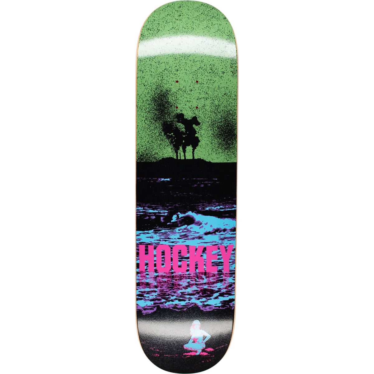 Hockey Andrew Allen Nuclear Spray Tan Skateboard Deck 8.25" Skateboard