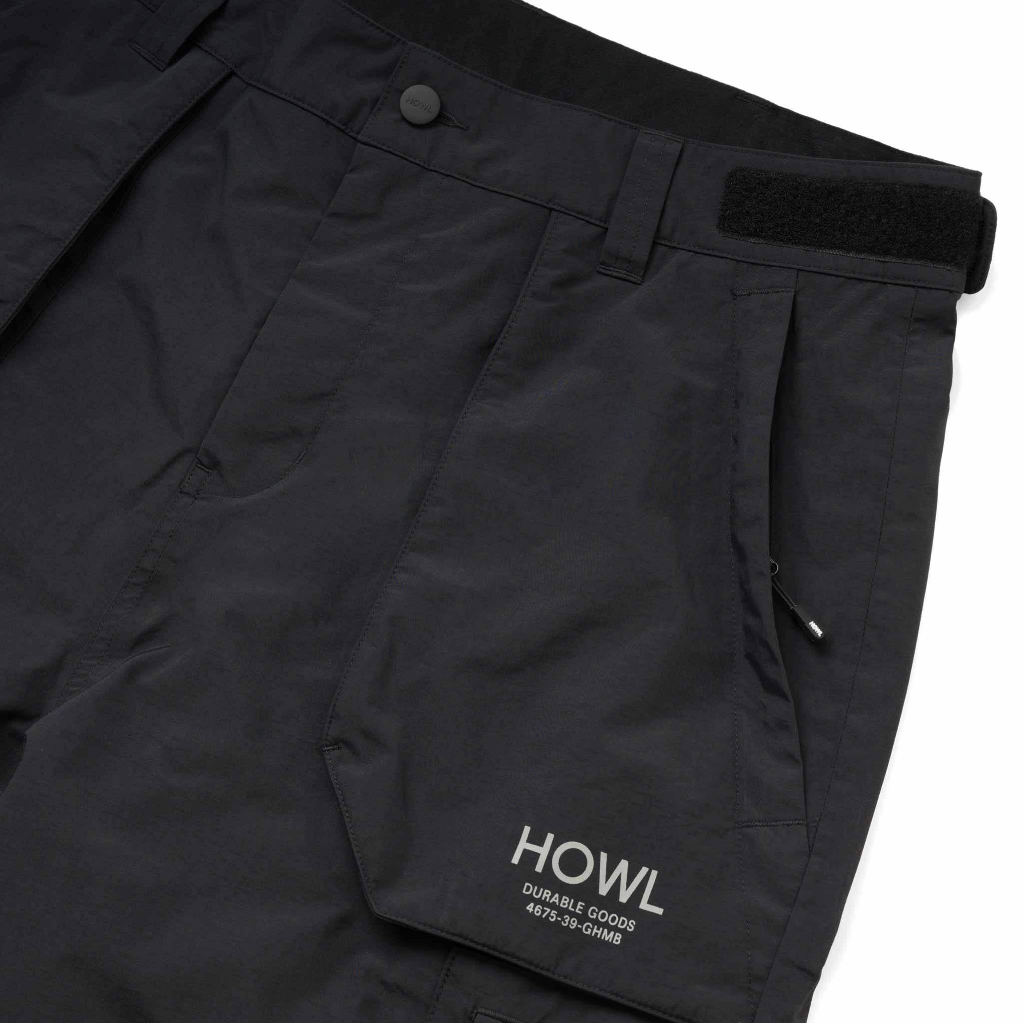 Howl Heritage Pant 2026 Black Mens Snowboard Pants