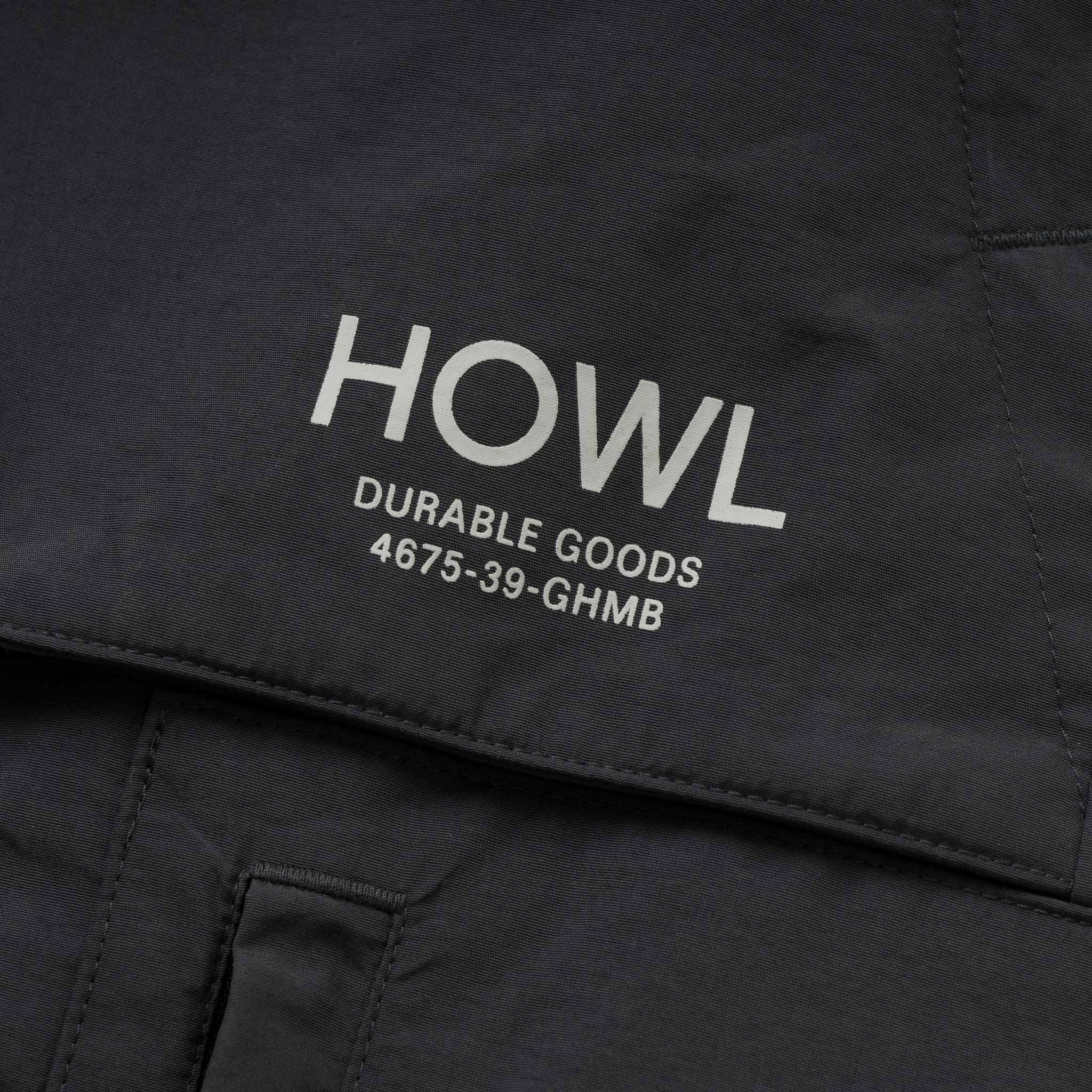 Howl Heritage Pant 2026 Black Mens Snowboard Pants