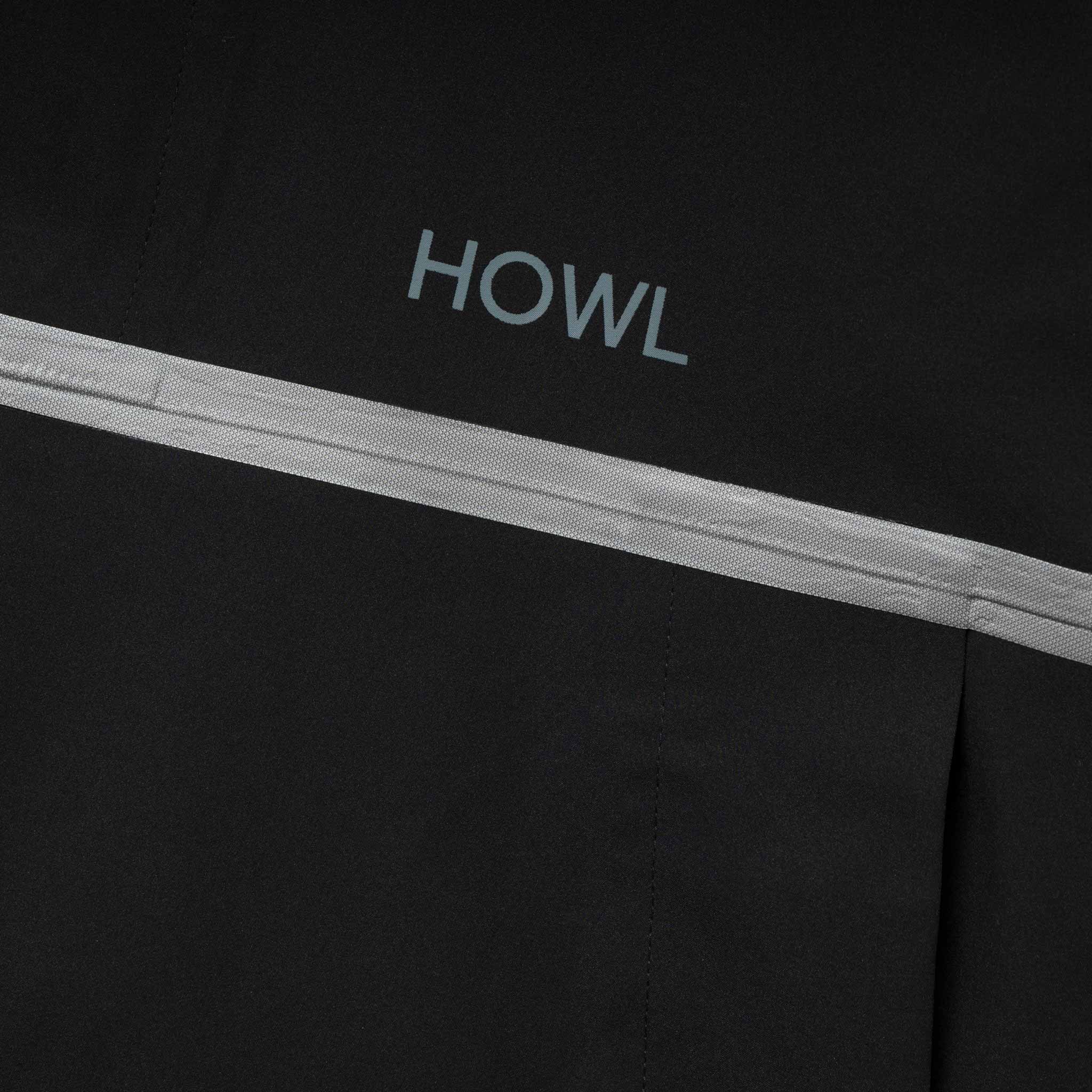 Howl Taped Jacket 2026 Black Mens Snowboard Coat