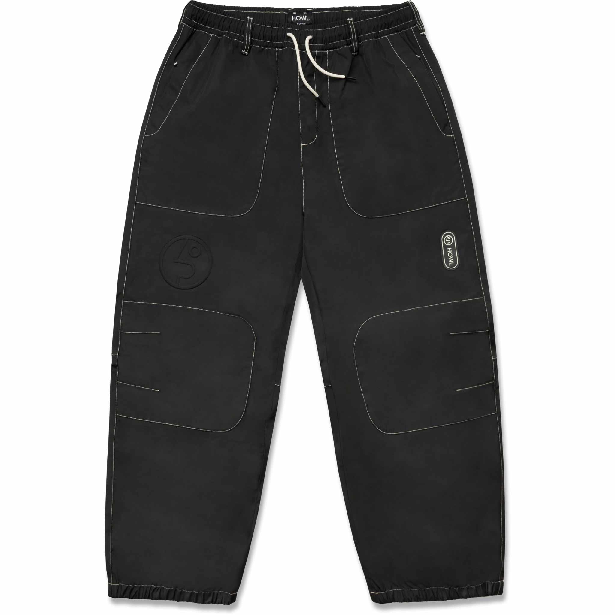 Howl X Public Pant 2026 Black Mens Snowboard Pants
