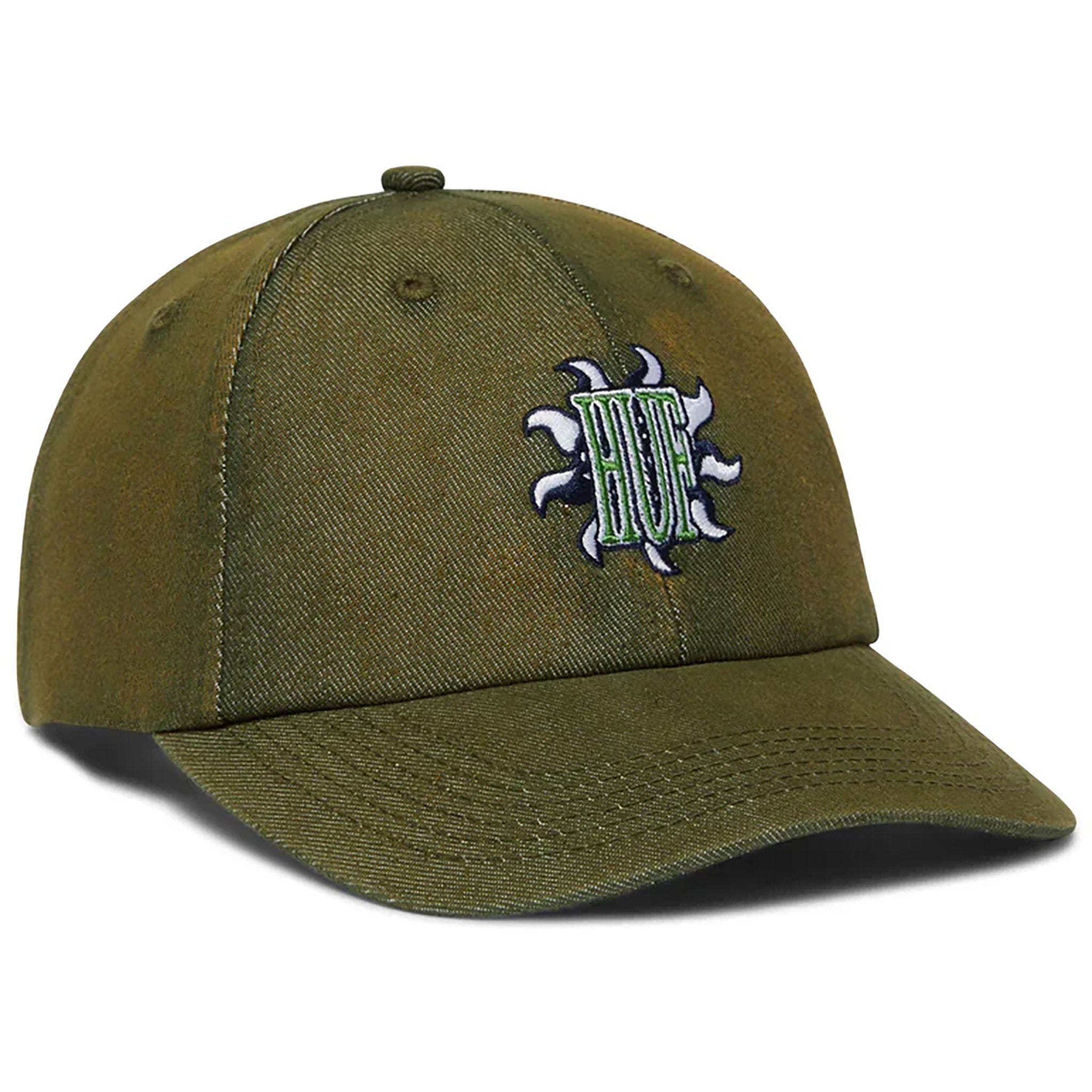 Huf Apollo Denim 6 Panel Hat Thyme Hats