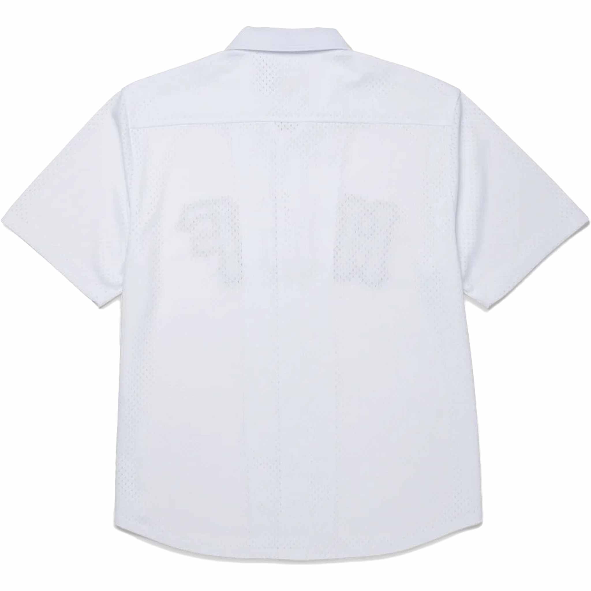 Huf Arch Mesh Button Up White Button Up