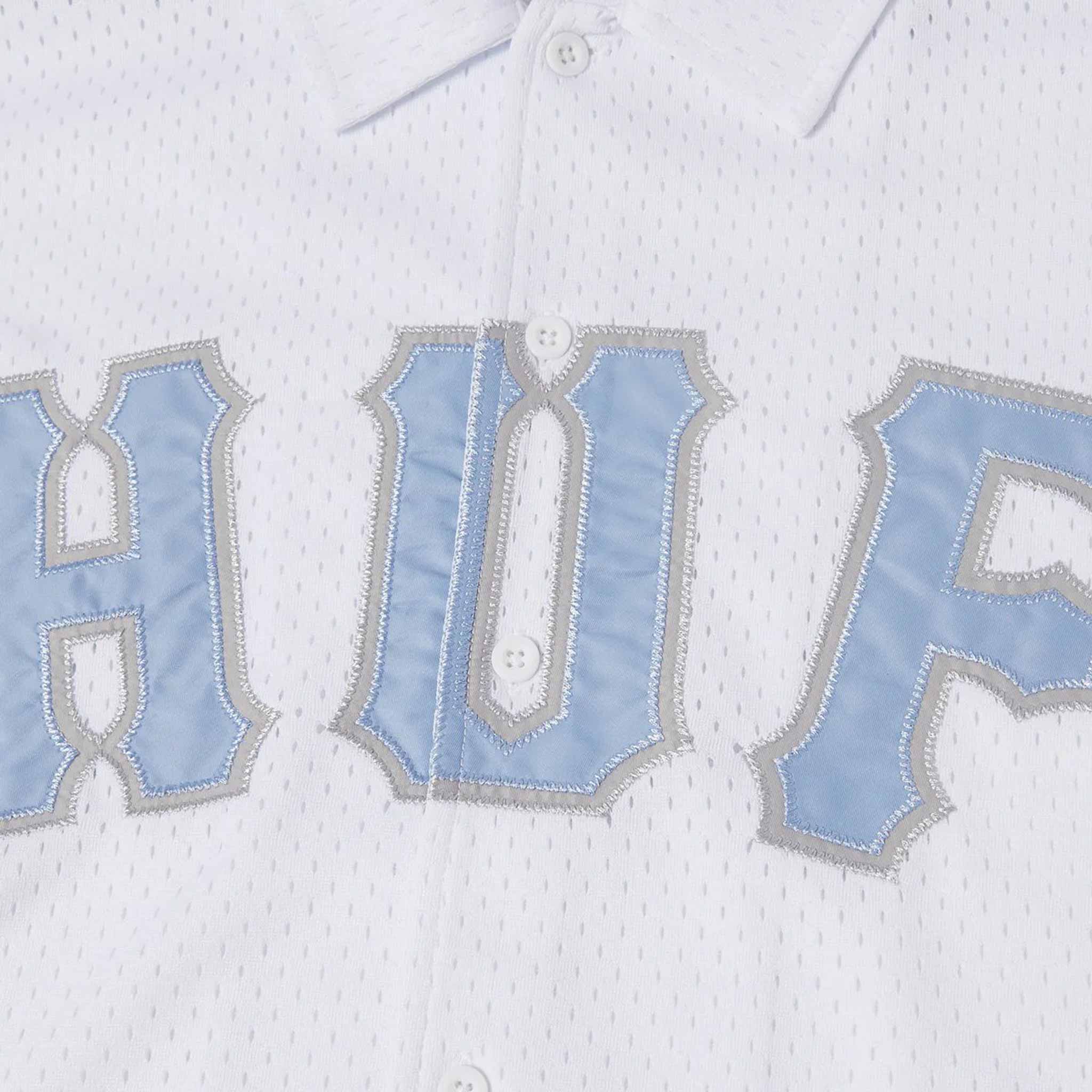 Huf Arch Mesh Button Up White Button Up