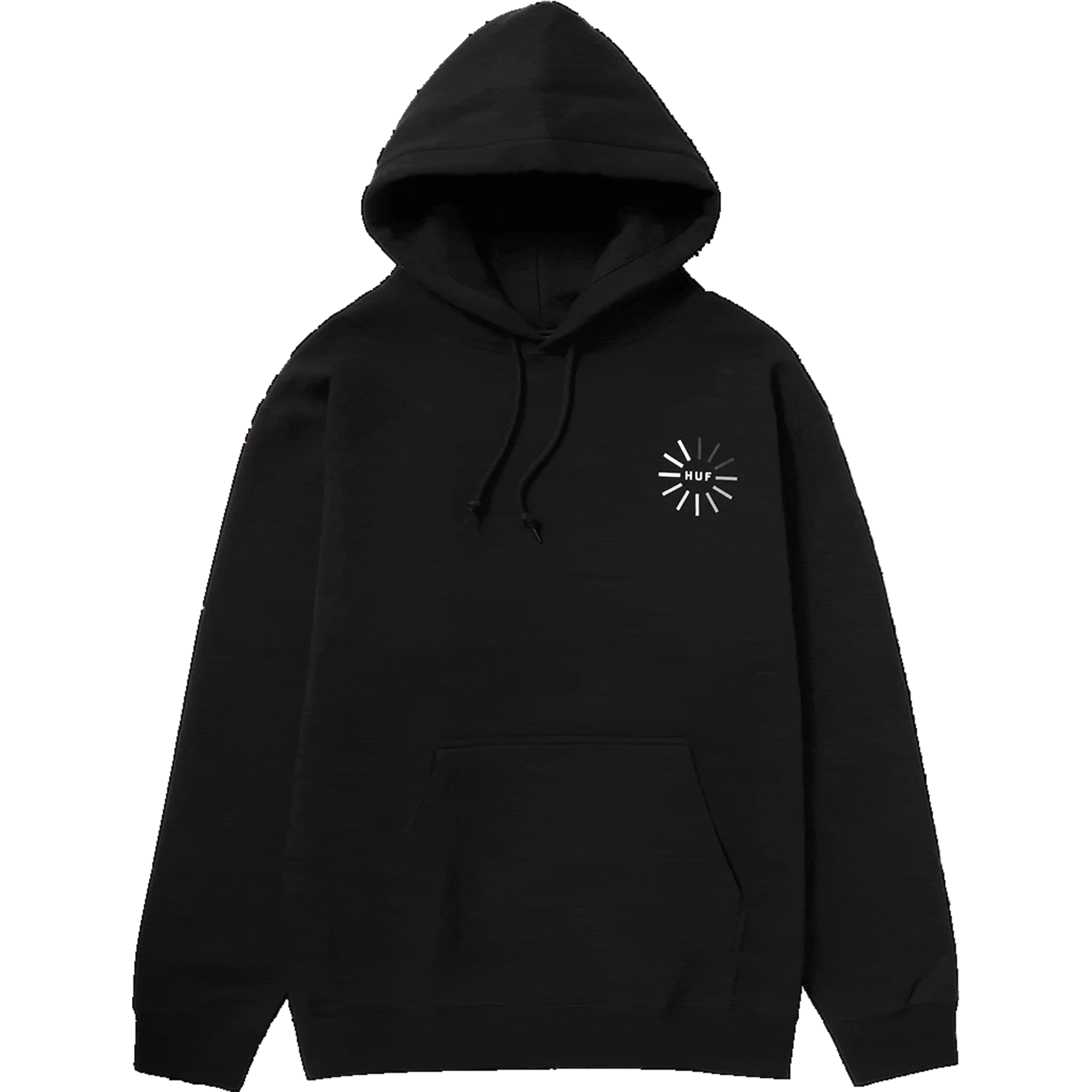Huf Digital Domain Hoodie Black Sweatshirts