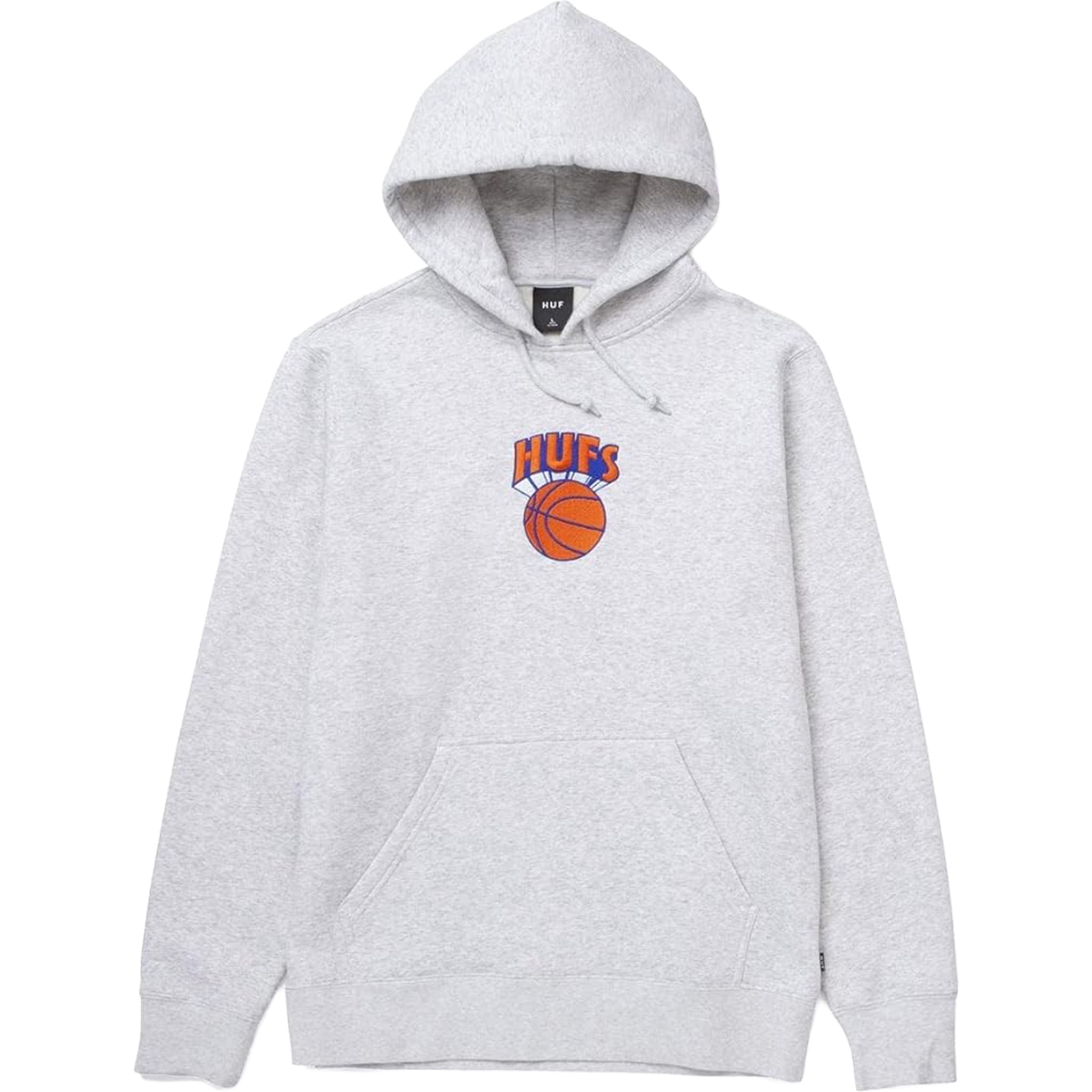 Huf Eastern Pullover Hoodie Athletic Heather Grey Sweatshirts