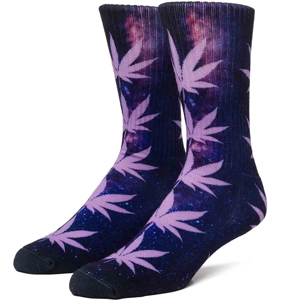 Huf Elements Digital Plant Life Sock Purple Socks
