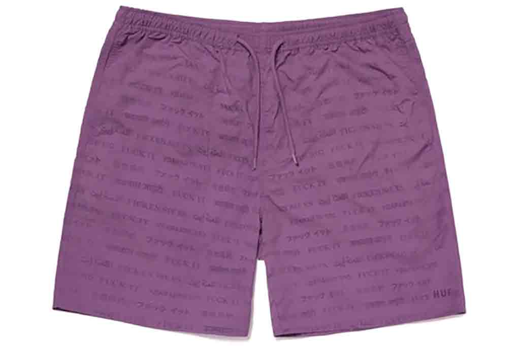 Huf Fuck It INTL Short Plum Shorts