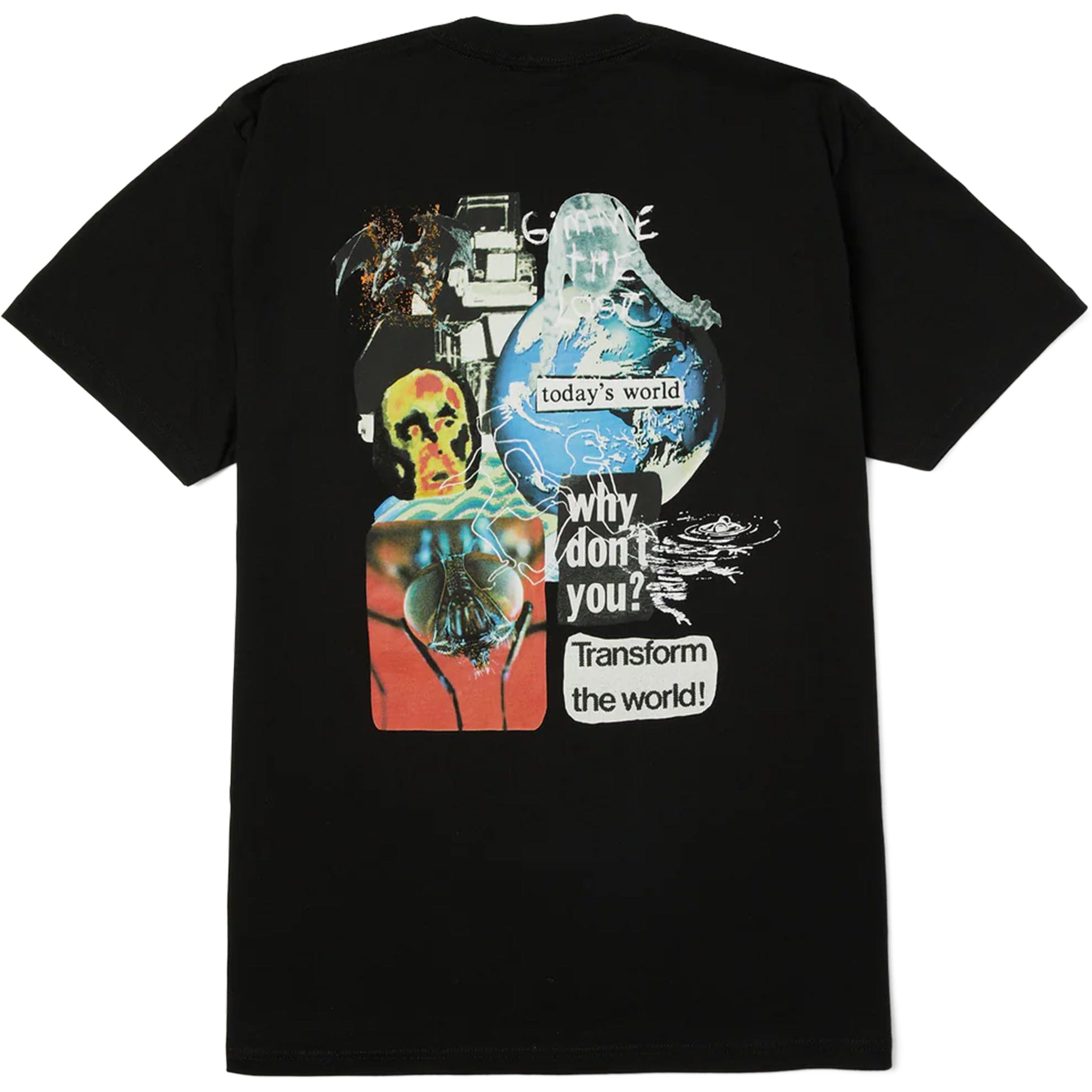 Huf Gimme The Loot T-Shirt Black T Shirt