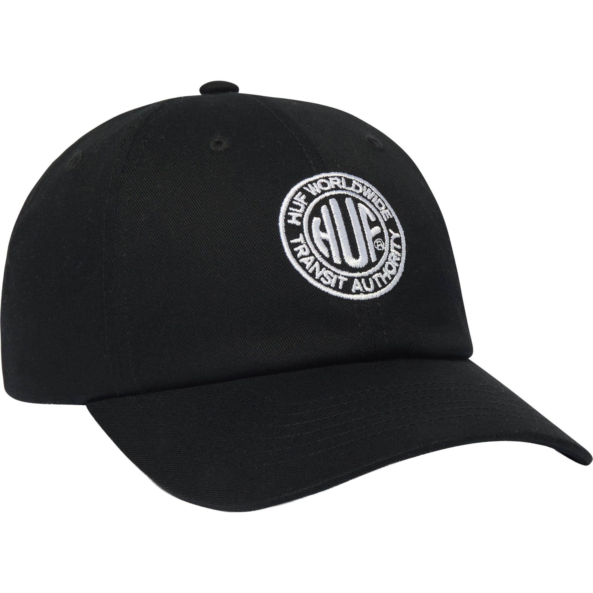 Huf Regional 6 Panel CV Hat Black White Hats
