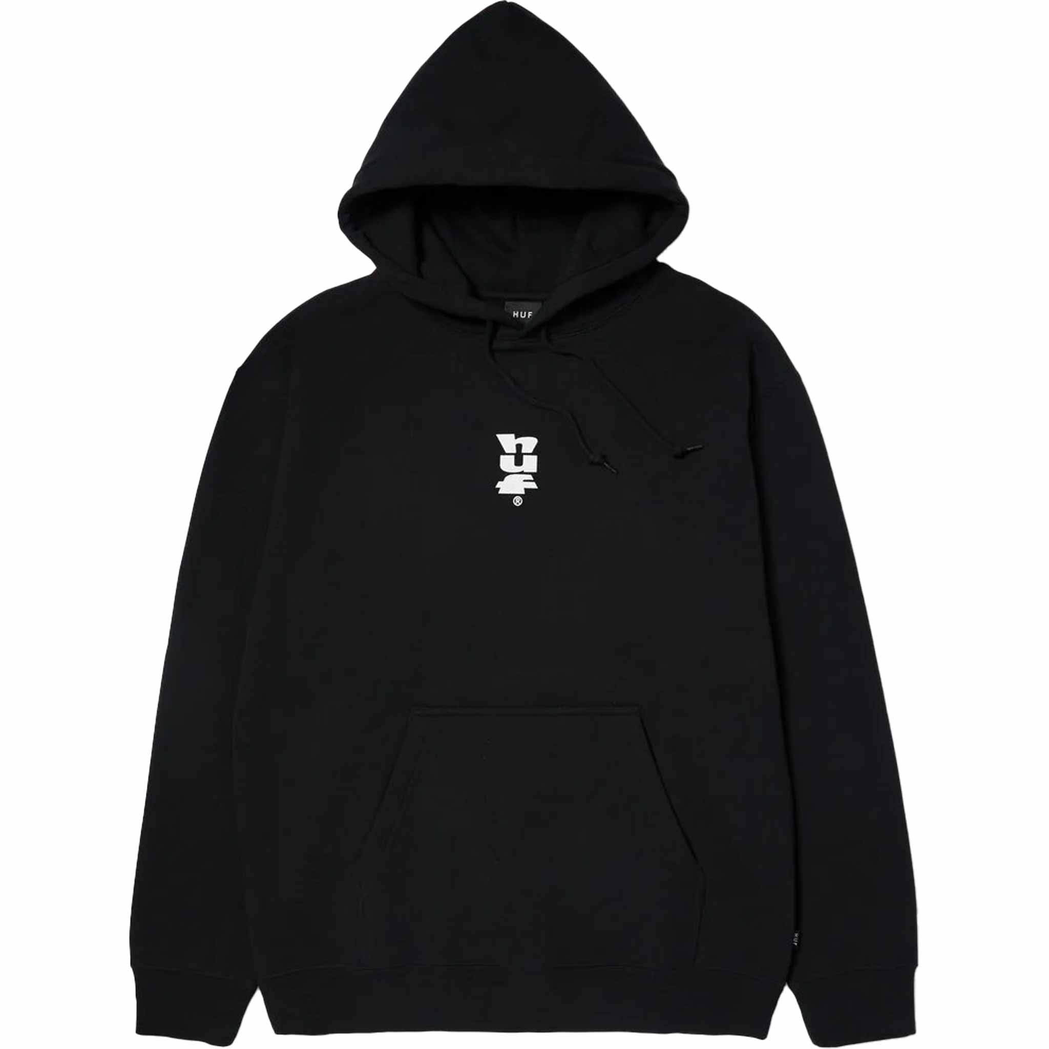 Huf Set Megablast Hoodie Black Sweatshirts