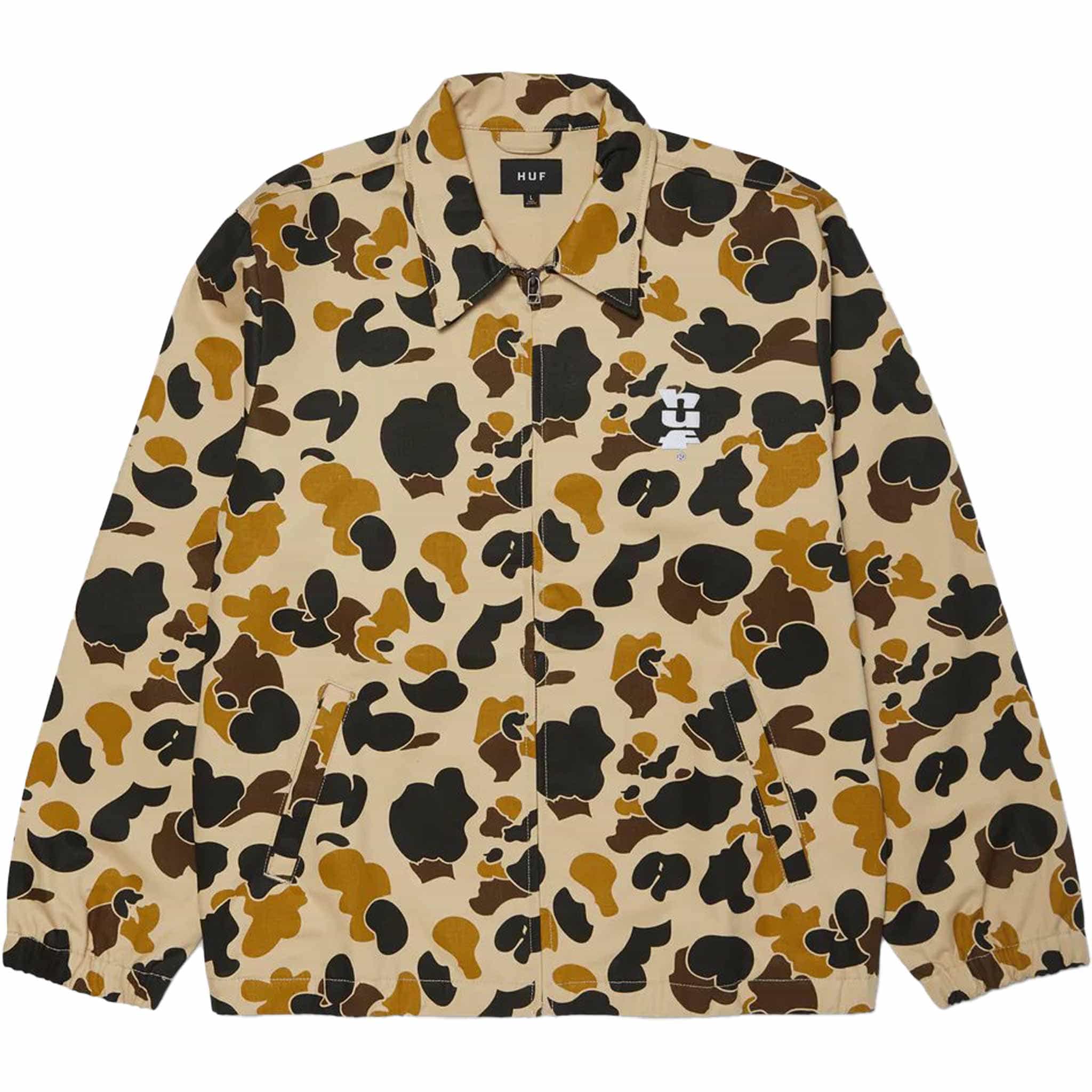 Huf Set Megablast Shop Jacket Duck Camo Casual Jackets