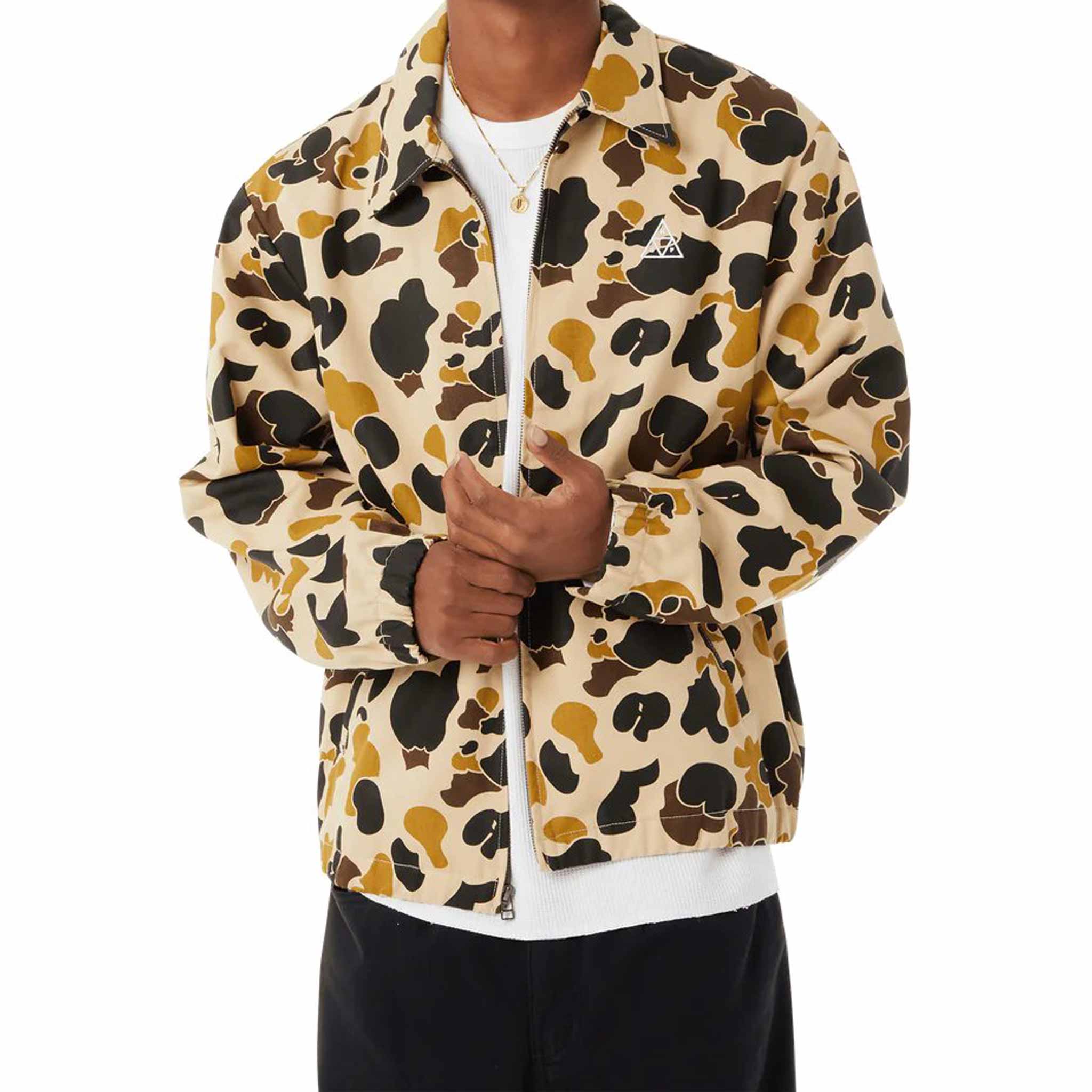 Huf Set Megablast Shop Jacket Duck Camo Casual Jackets
