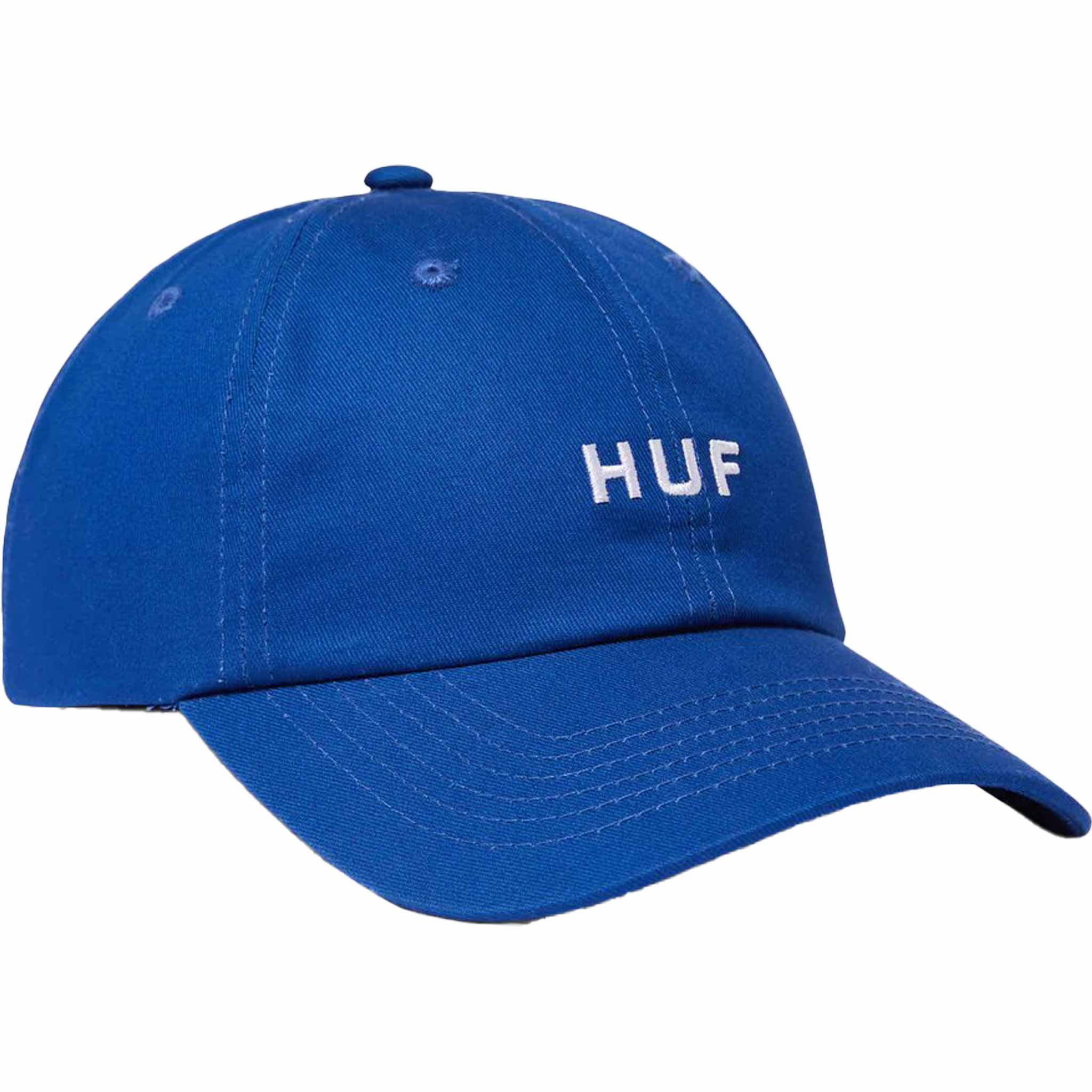 Huf Set OG Curved 6 Panel Hat Cobalt Blue Hats