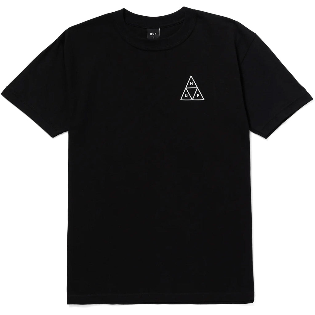 Huf Set Triple Triangle Tee Black T Shirt