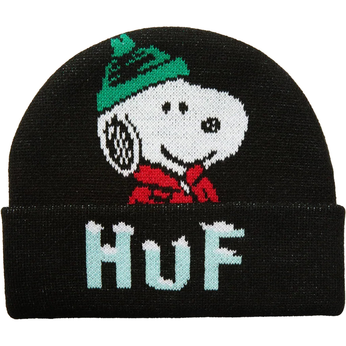 Huf Snoopy Puffer Cuff Beanie Beanie