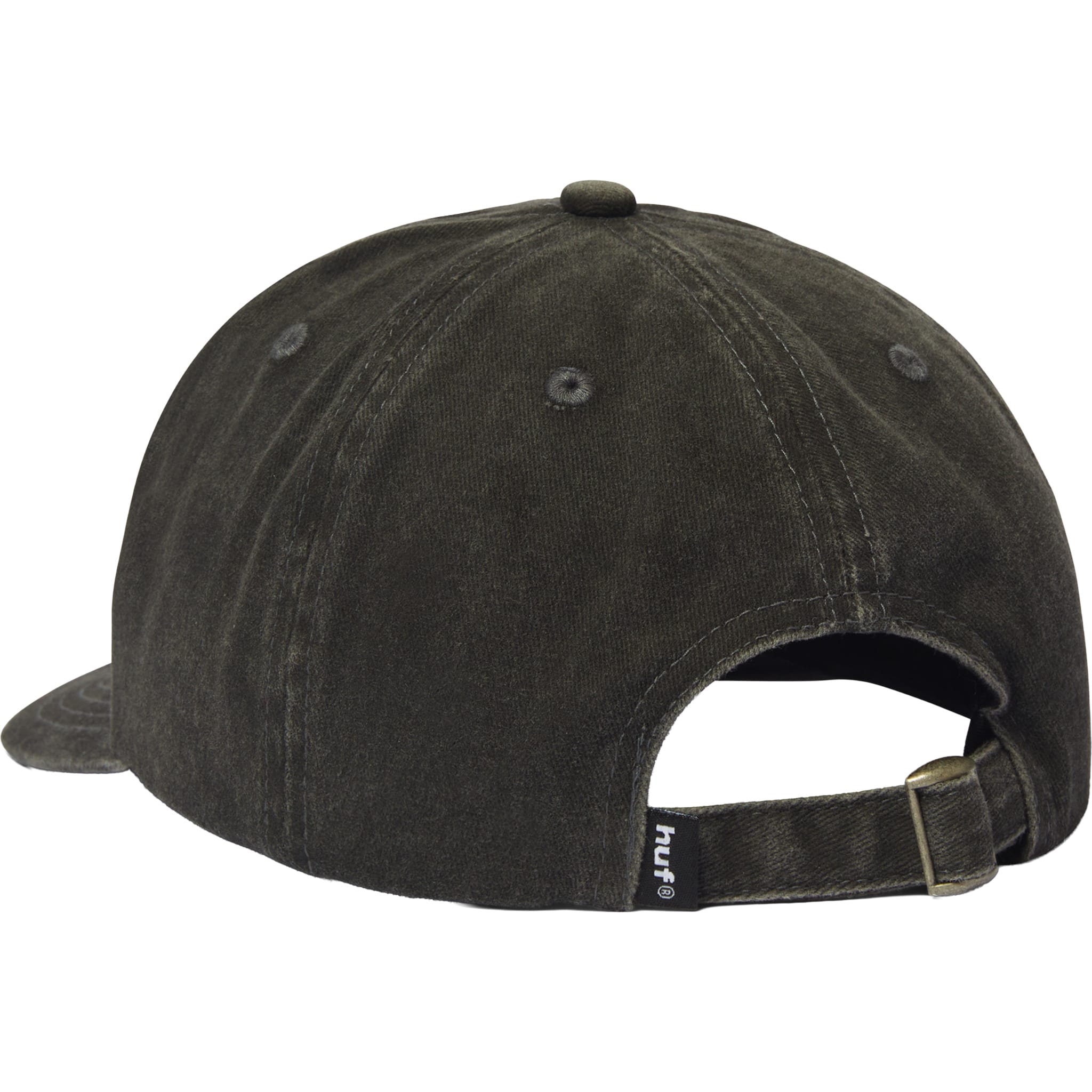 Huf Sol Denim 6 Panel CV Washed Hat Black Hats