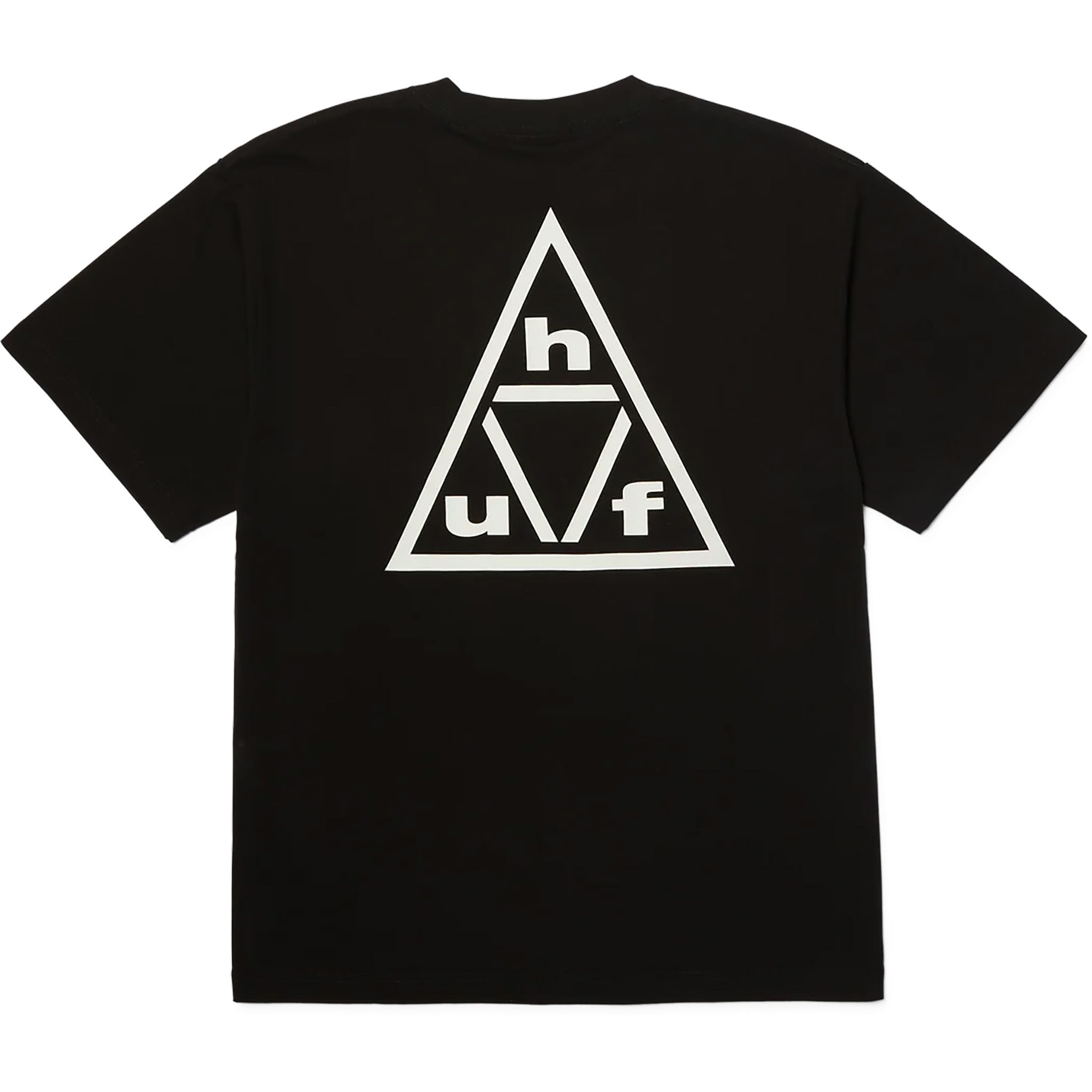 HUF Triple Triangle Tee Black White T Shirt