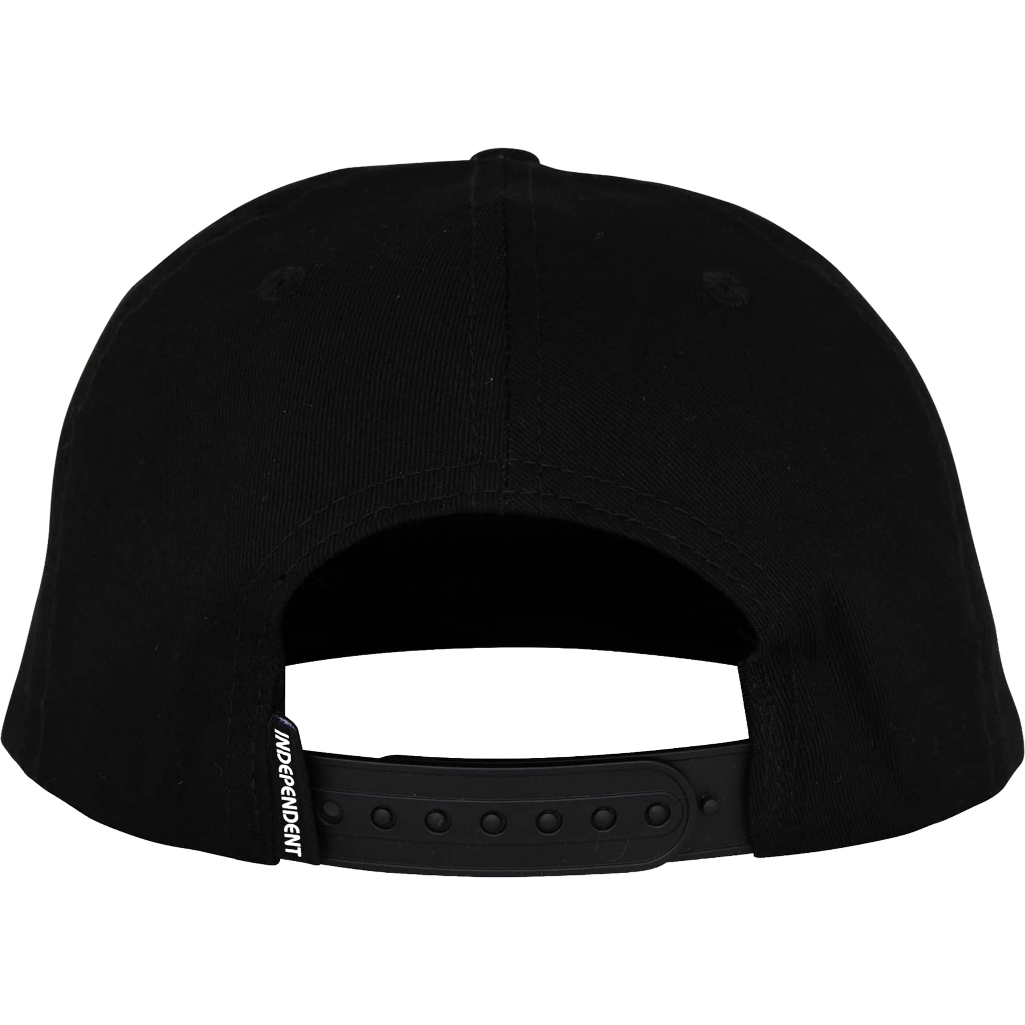 Independent Bar Logo Snapback Hat Black Hats
