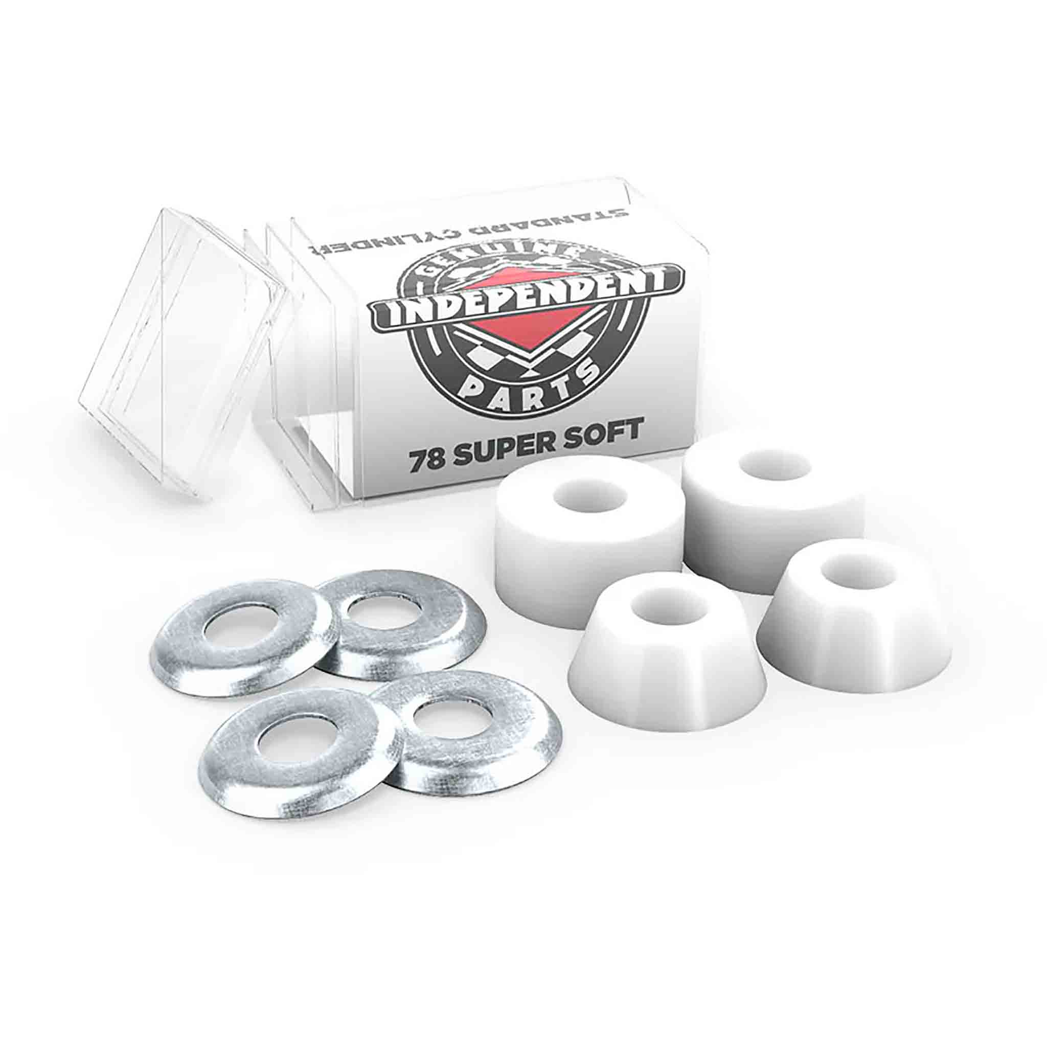 Independent Bushings Standard Cylinder Super Soft White 78A Skate Accessories