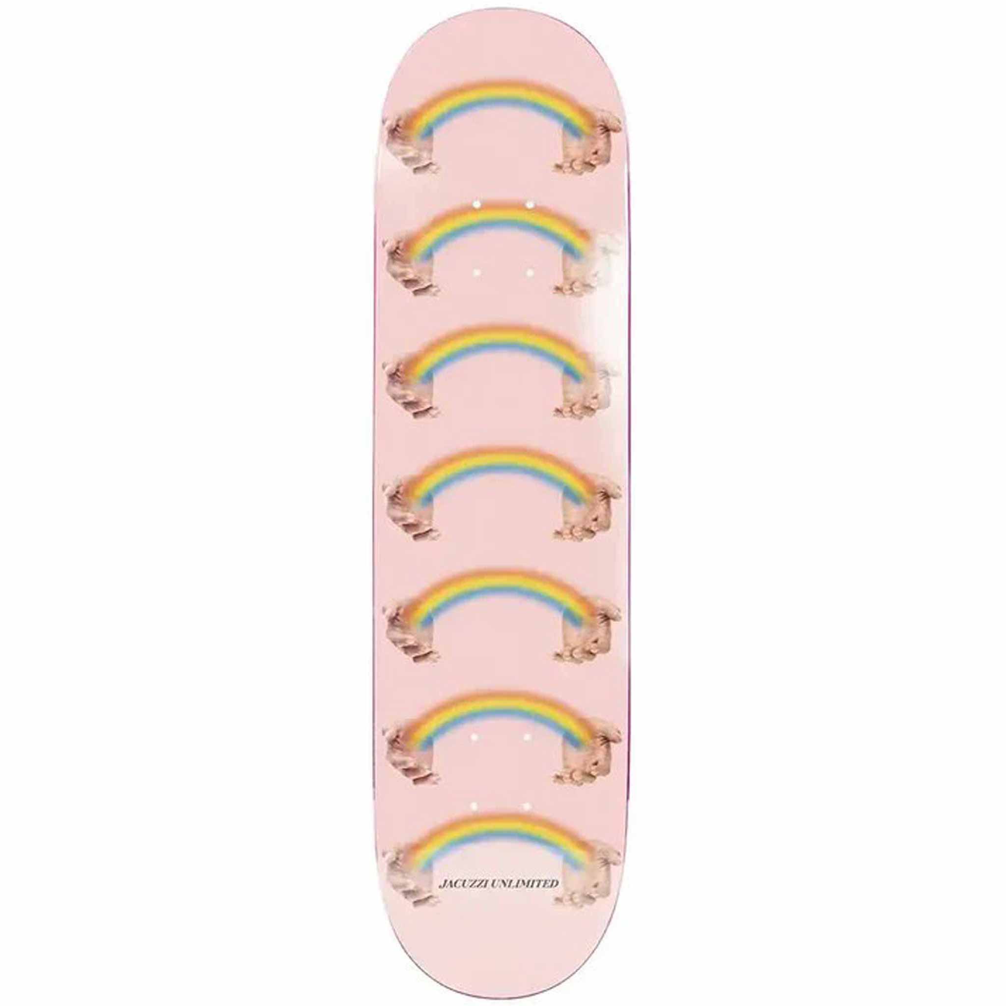 Jacuzzi Rainbow Hands Jet Ski EX7 8.25" Skateboard Deck Skateboard