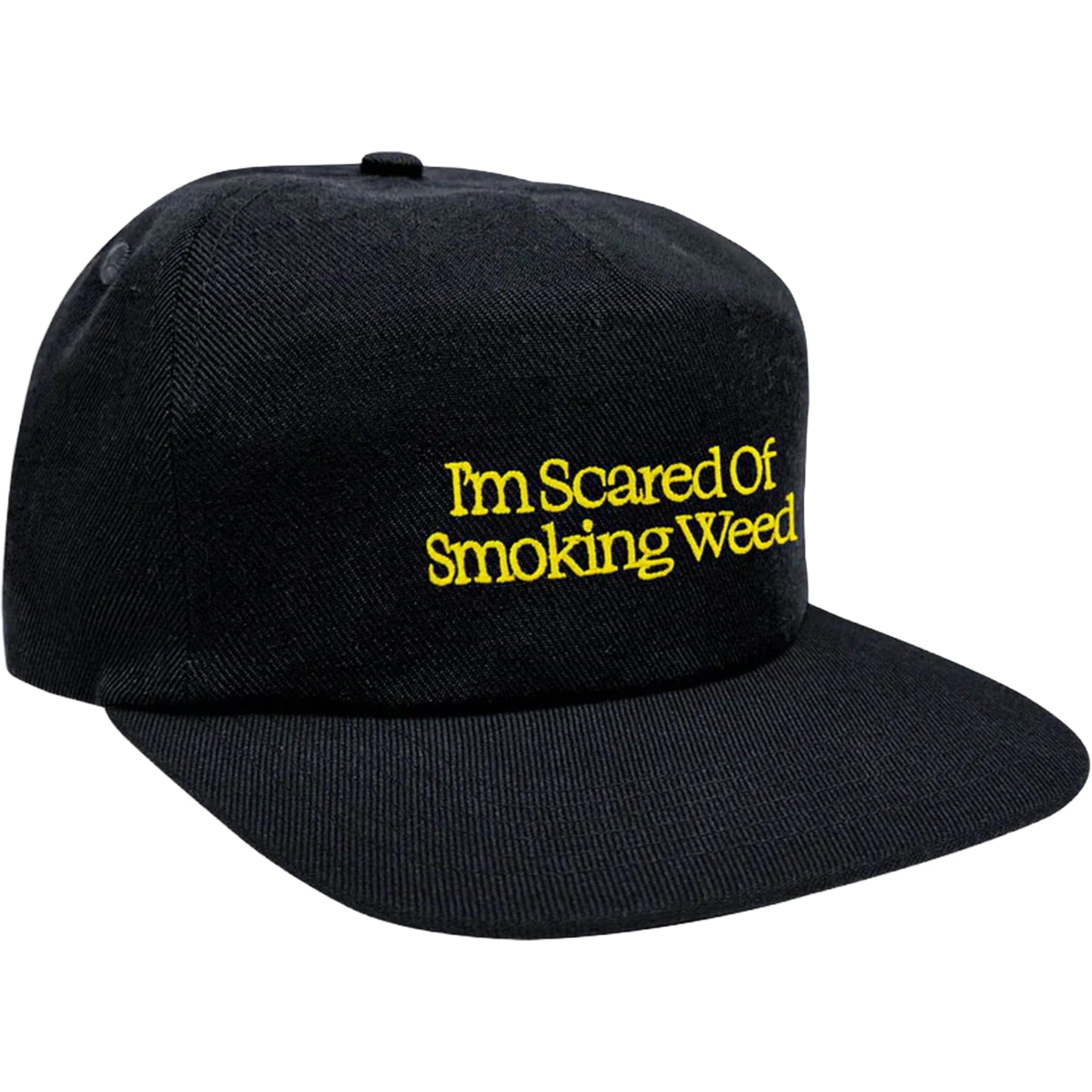 Jacuzzi Scared of Smoking Weed Hat Black Hats