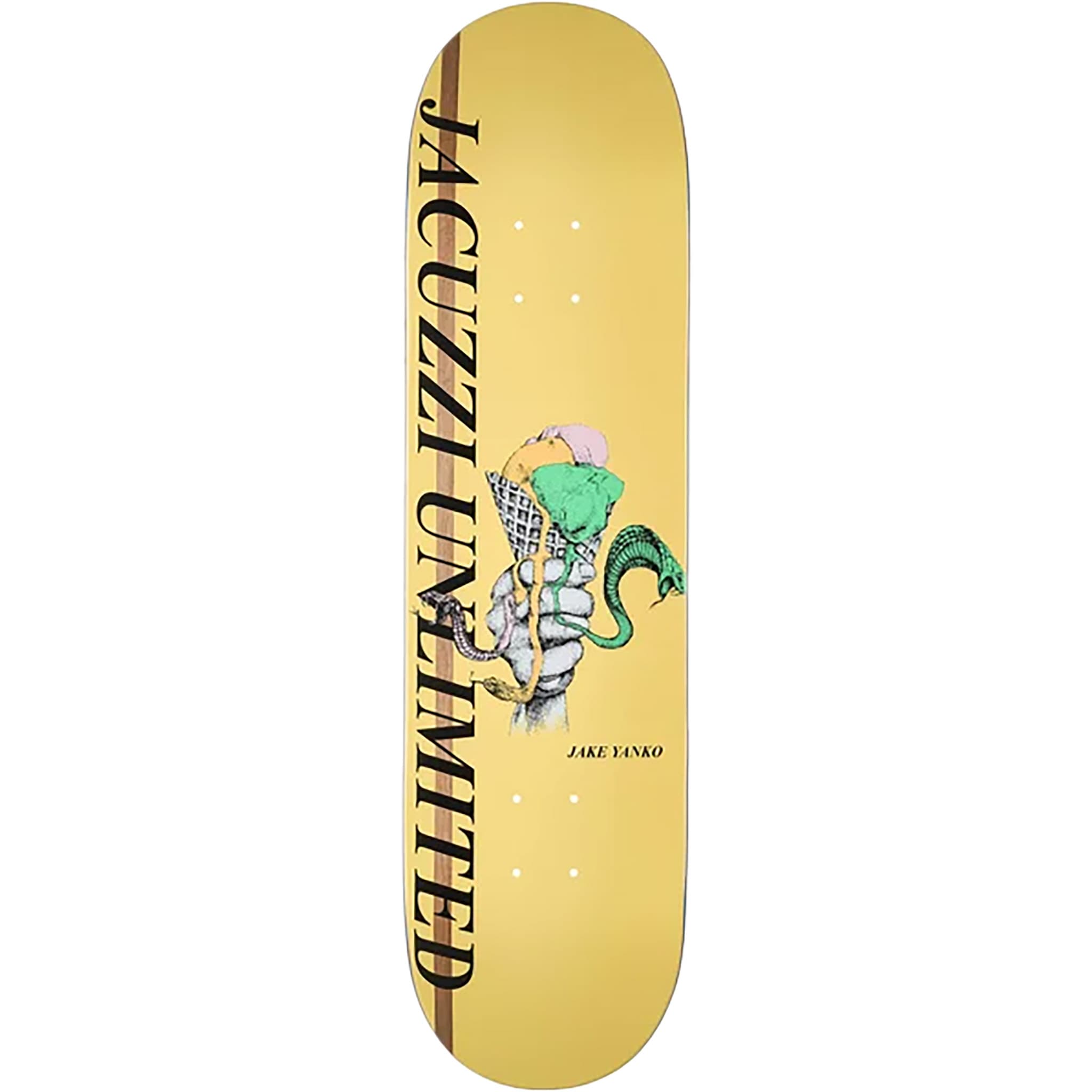 Jacuzzi Yanko Venom Treat EX7 Skateboard Deck 8.25" Skateboard