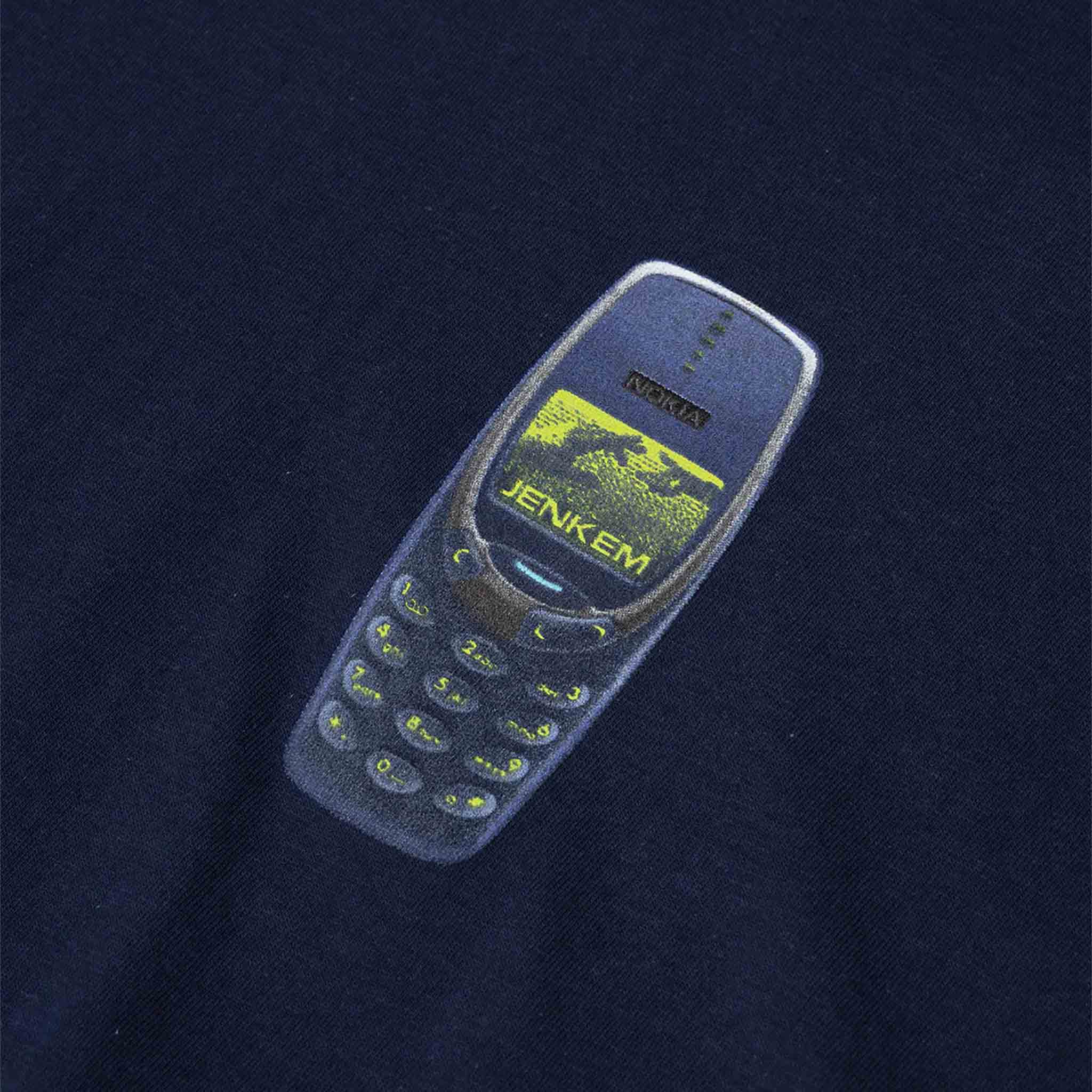Jenkem Nokia Tee Dark Navy T Shirt