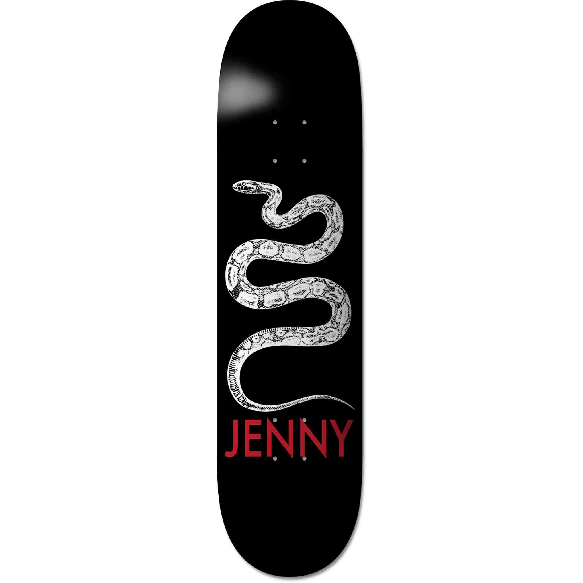 Jenny Black Snek Deck 8.5" Skateboard Deck Skateboard