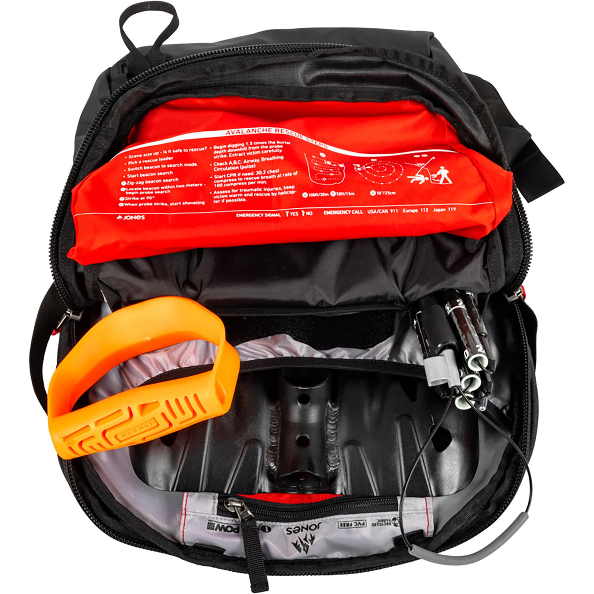 Jones Deeper 19L Backpack Stealth Black Backpack