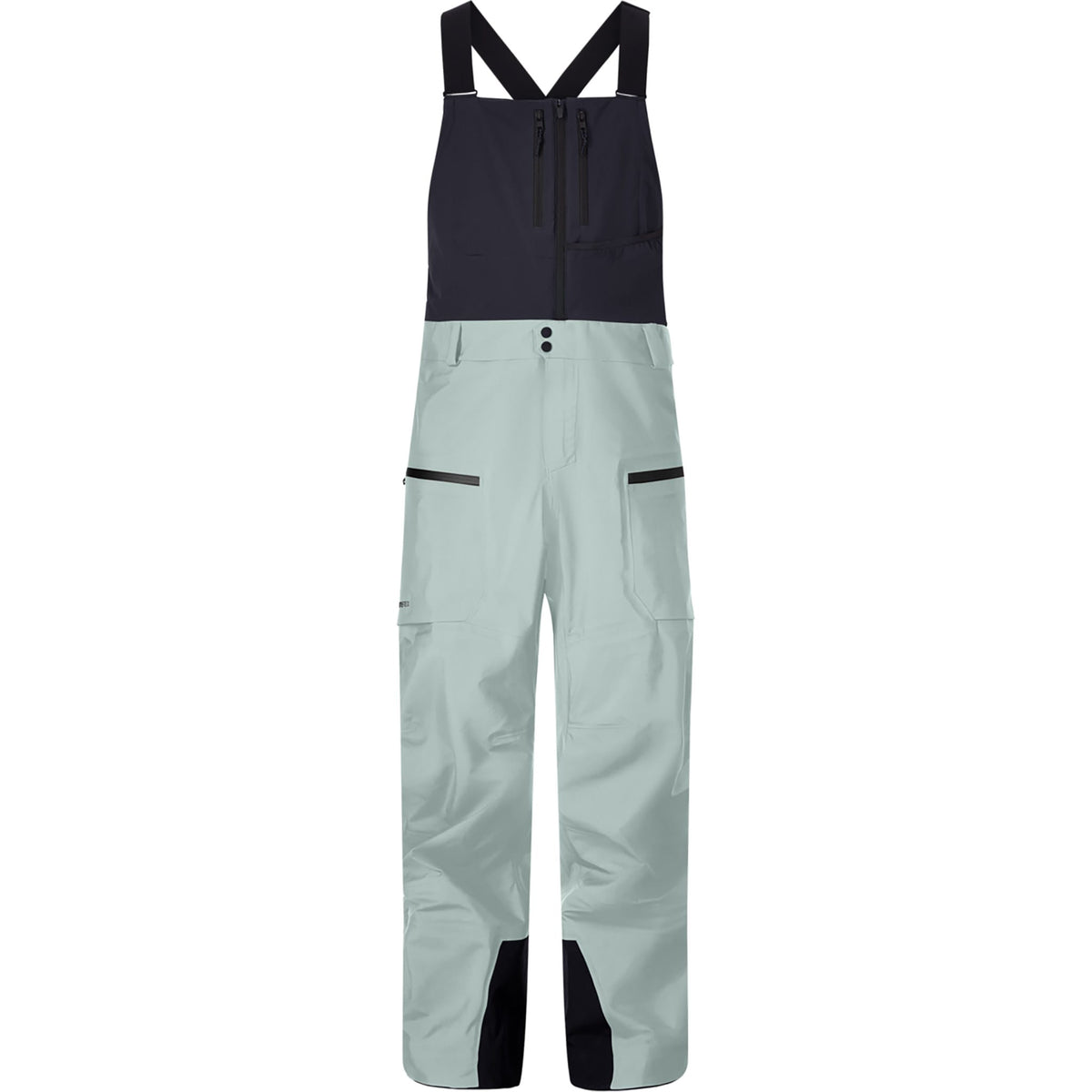 Jones Higher Gore-Tex 3L Bib Pant Glacier Gray 2027 Mens Snowboard Pants