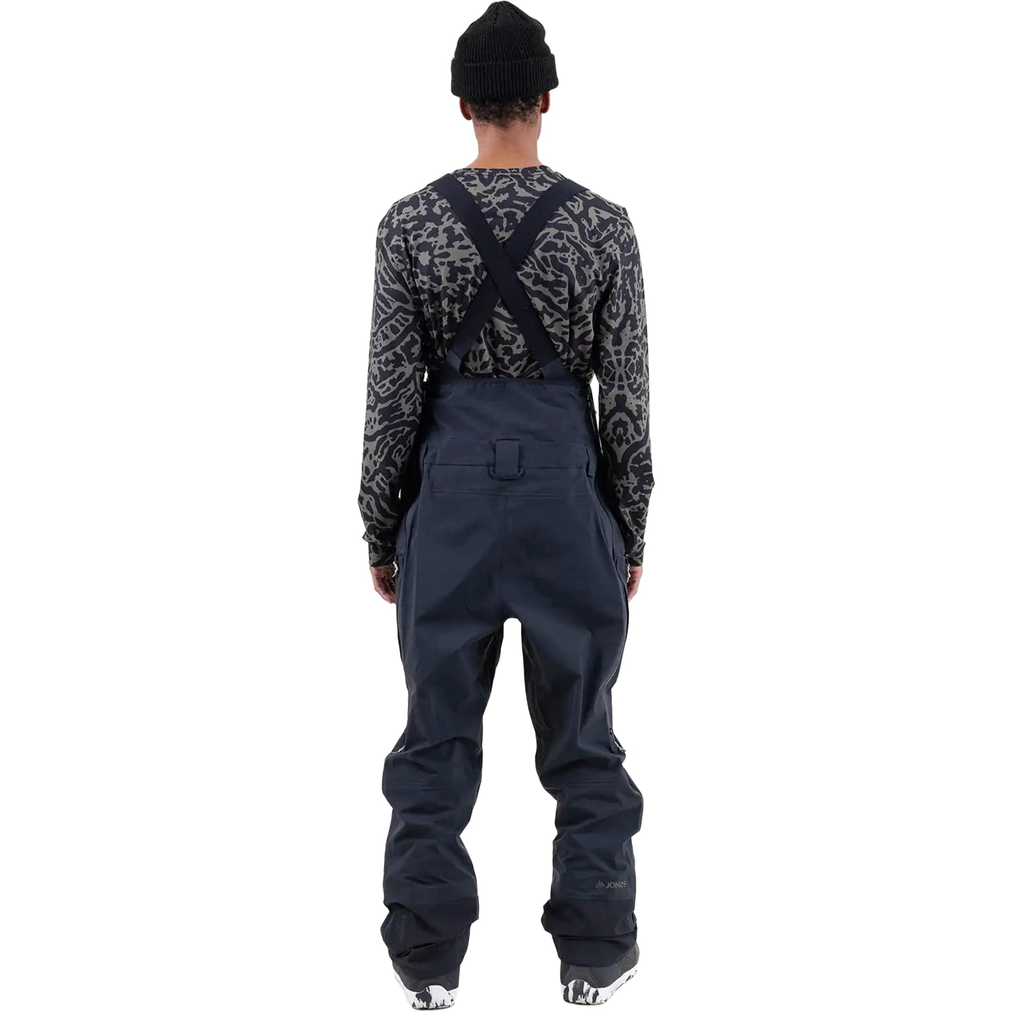 Jones Men's Shralpinist Gore-Tex ePE Recycled 3L Bibs Stealth Black Mens Snowboard Pants