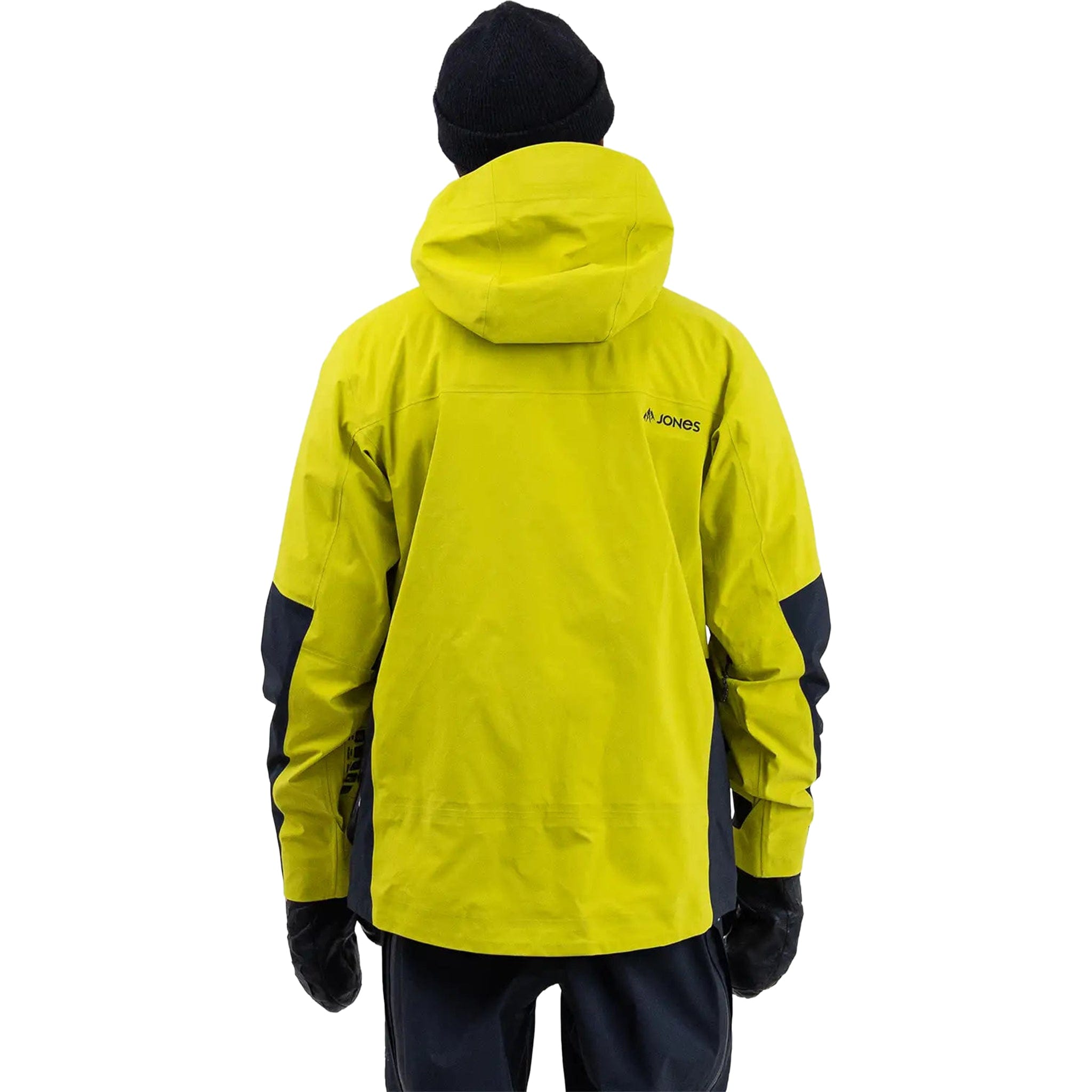 Jones Men's Shralpinist Gore-Tex ePE Recycled 3L Jacket Lime Green Mens Snowboard Coat