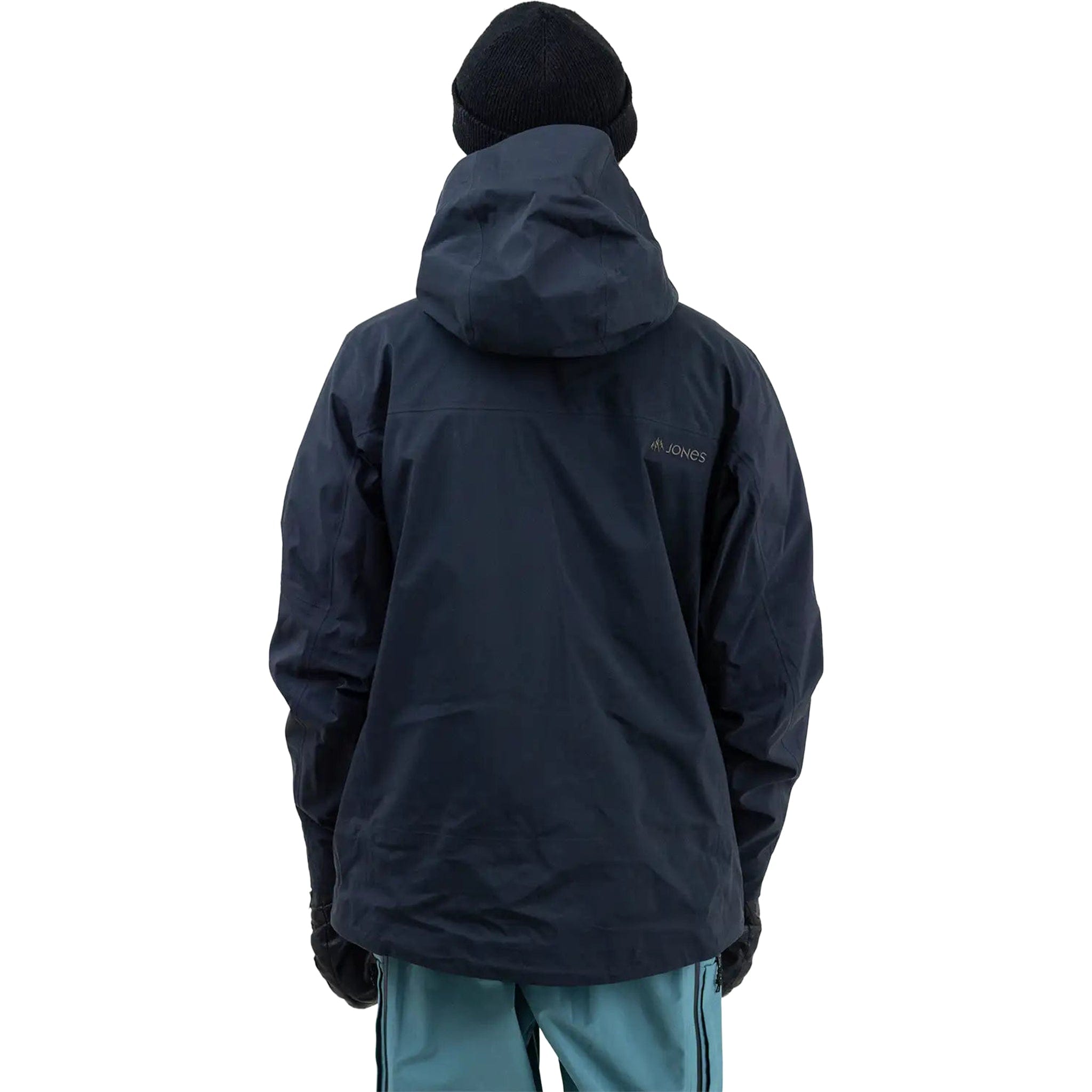 Jones Men's Shralpinist Gore-Tex ePE Recycled 3L Jacket Stealth Black Mens Snowboard Coat