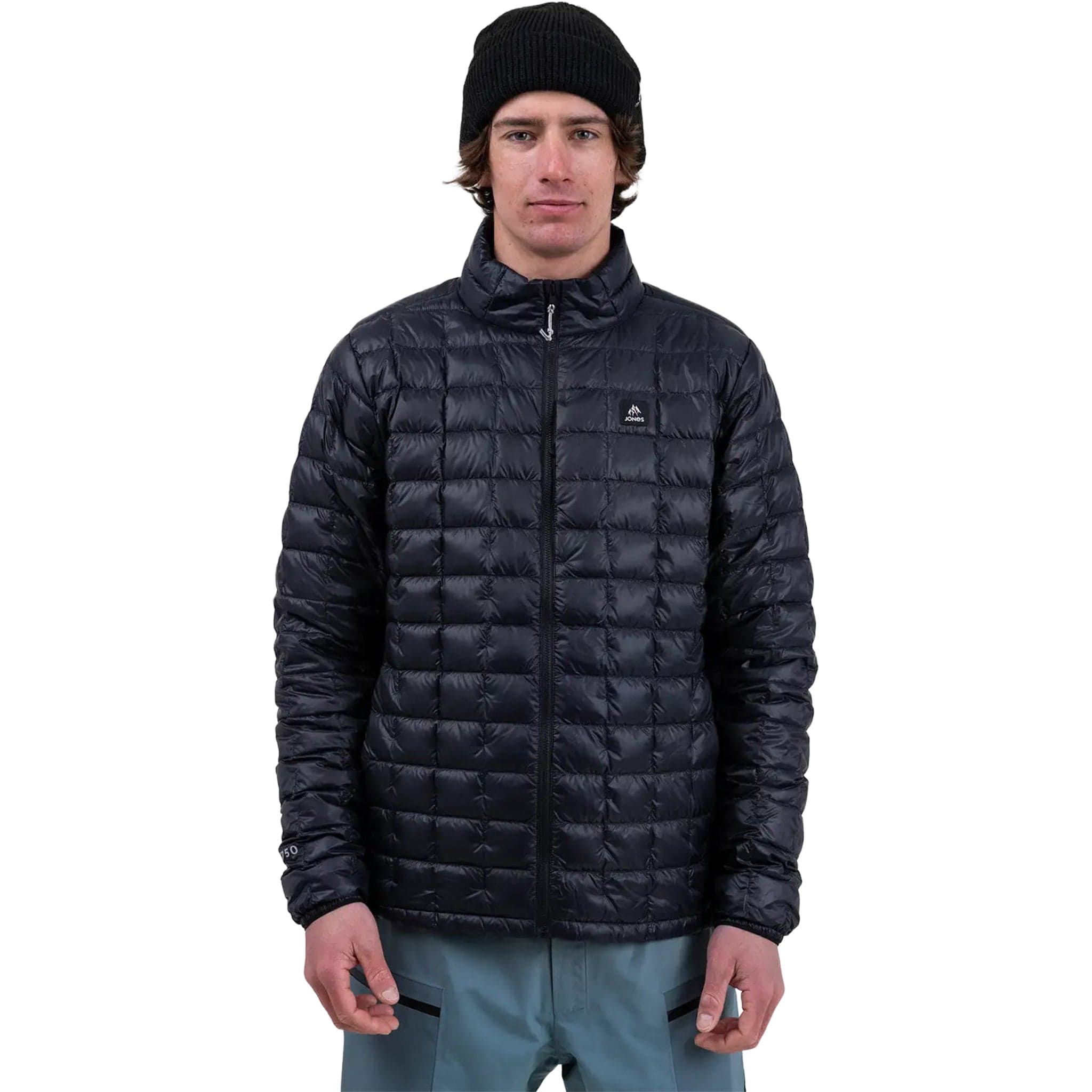 Jones Men's Ultra Re-Up Recycled Down Jacket Stealth Black Mens Thermal