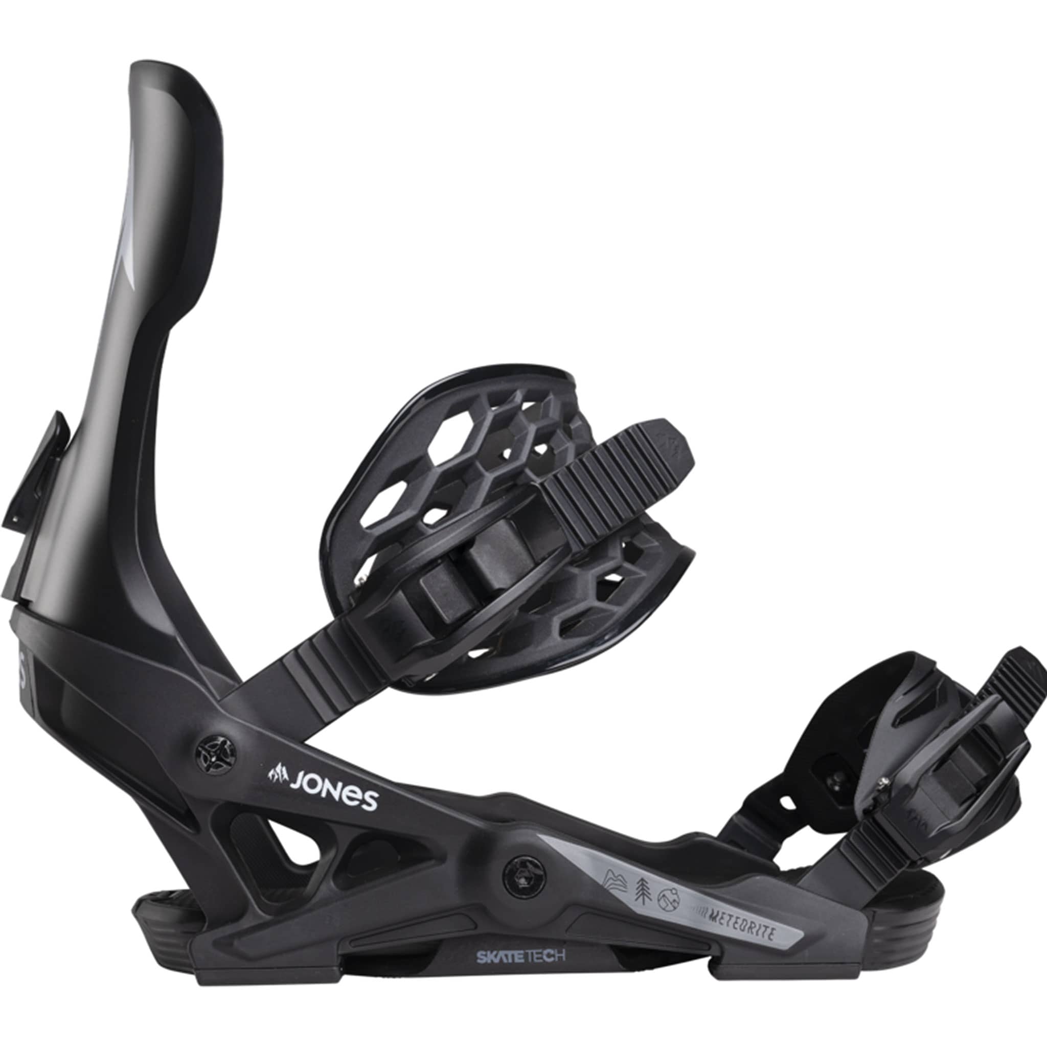 Jones Meteorite Snowboard Binding Eclipse Black 2027 Mens Snowboard Bindings