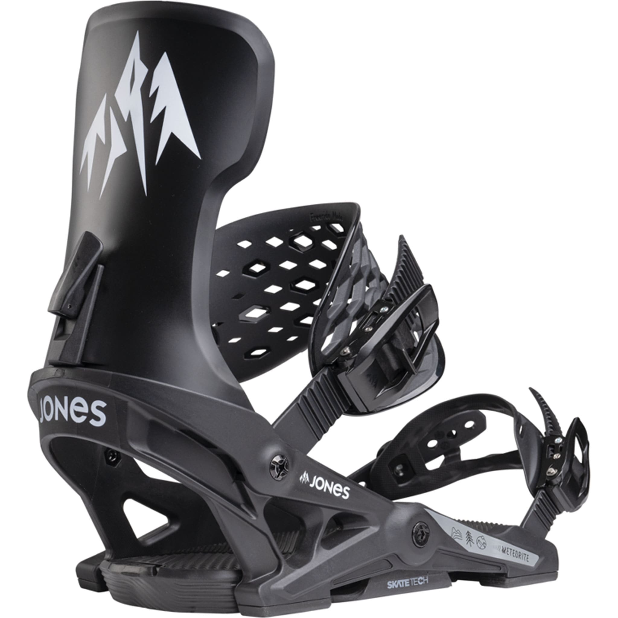 Jones Meteorite Snowboard Binding Eclipse Black 2027 Mens Snowboard Bindings