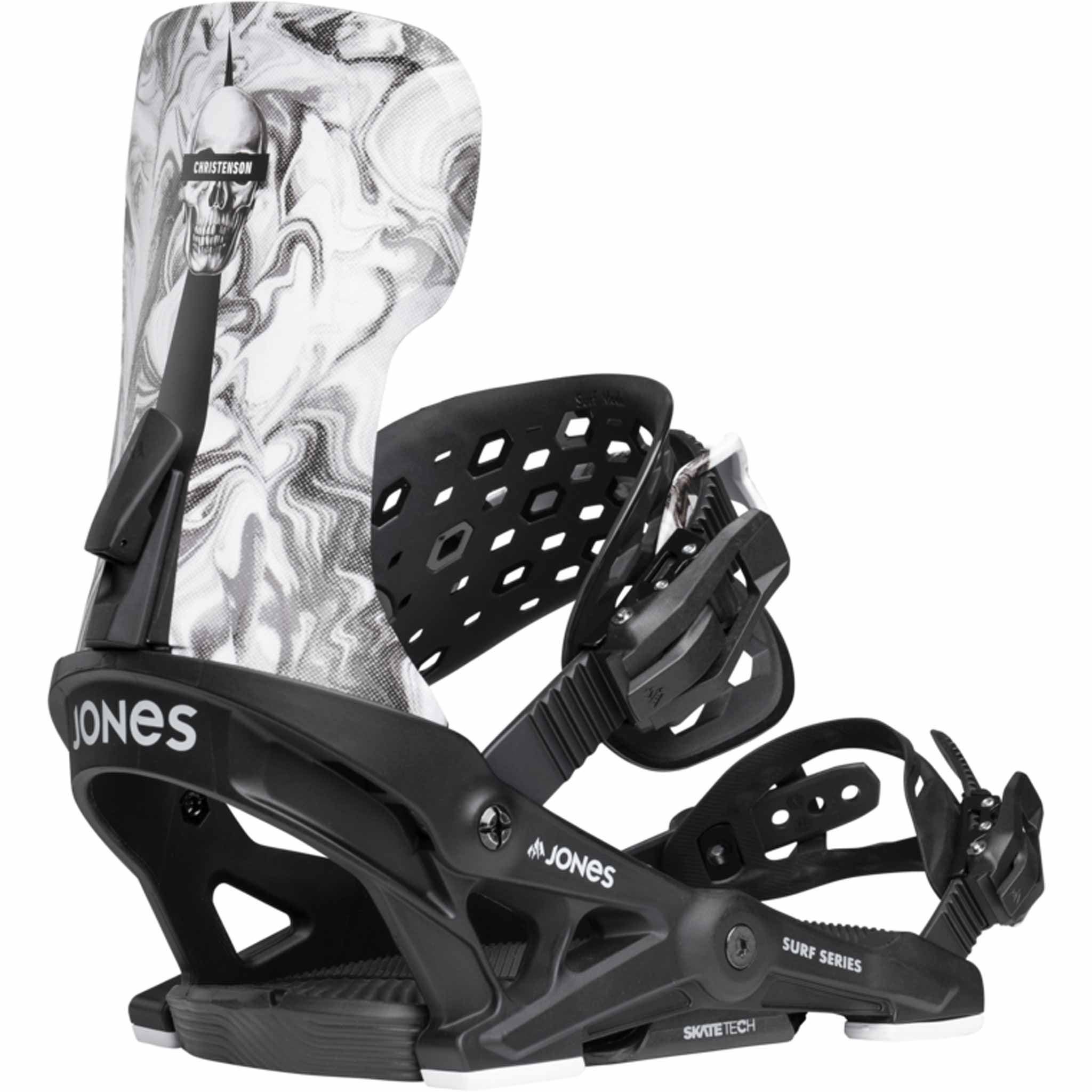 Jones Meteorite Surf Series Snowboard Binding Black 2026 Mens Bindings