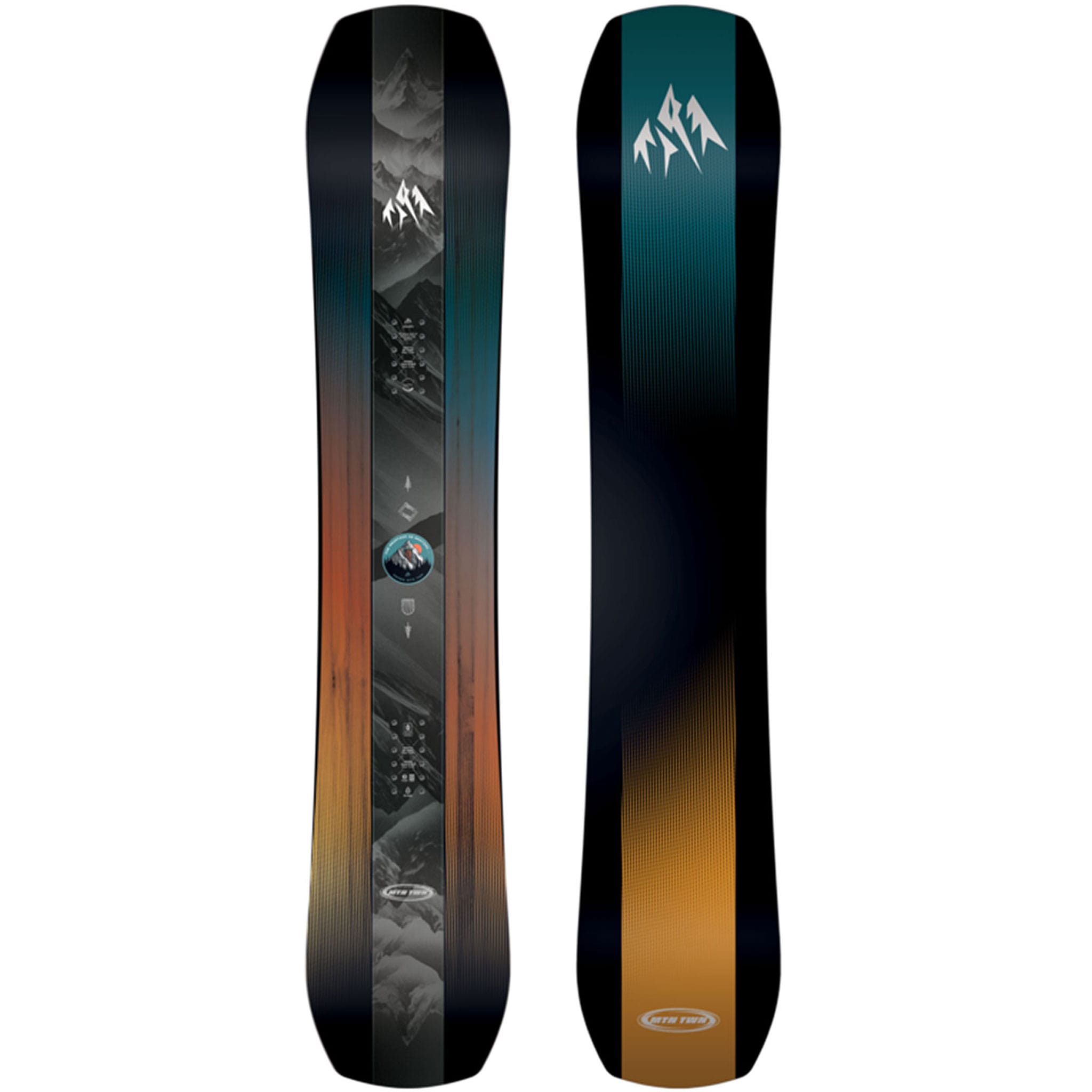 Jones Mountain Twin Snowboard Black 2027 Snowboard