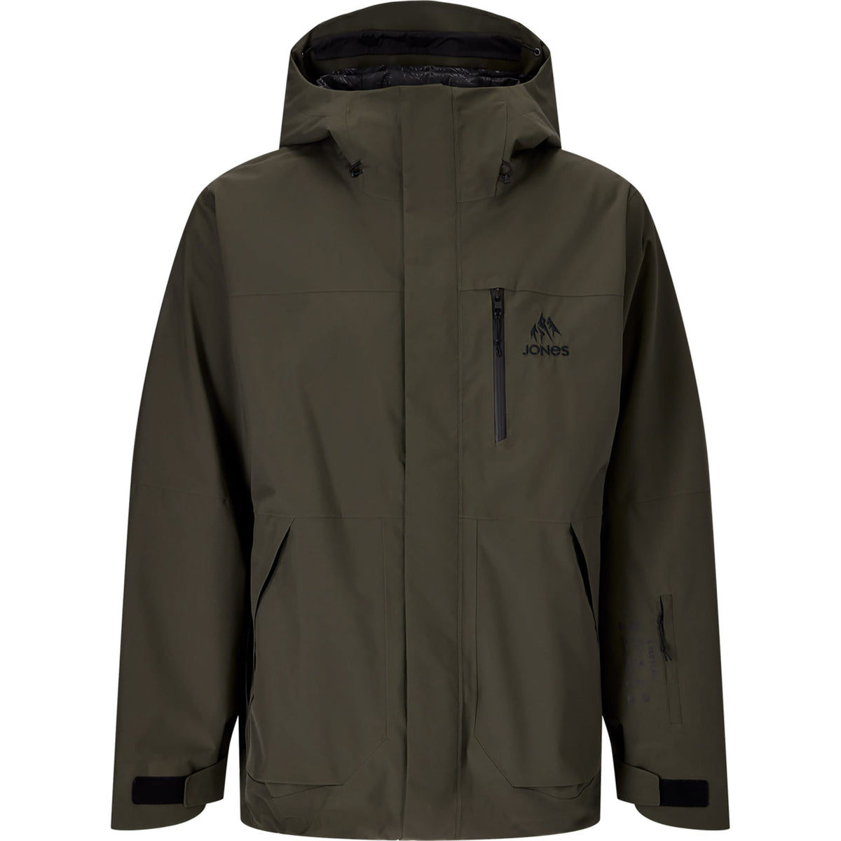 Jones Mtn Surf Insulated Snowboard Jacket Midnight Green 2027 Mens Snowboard Jackets