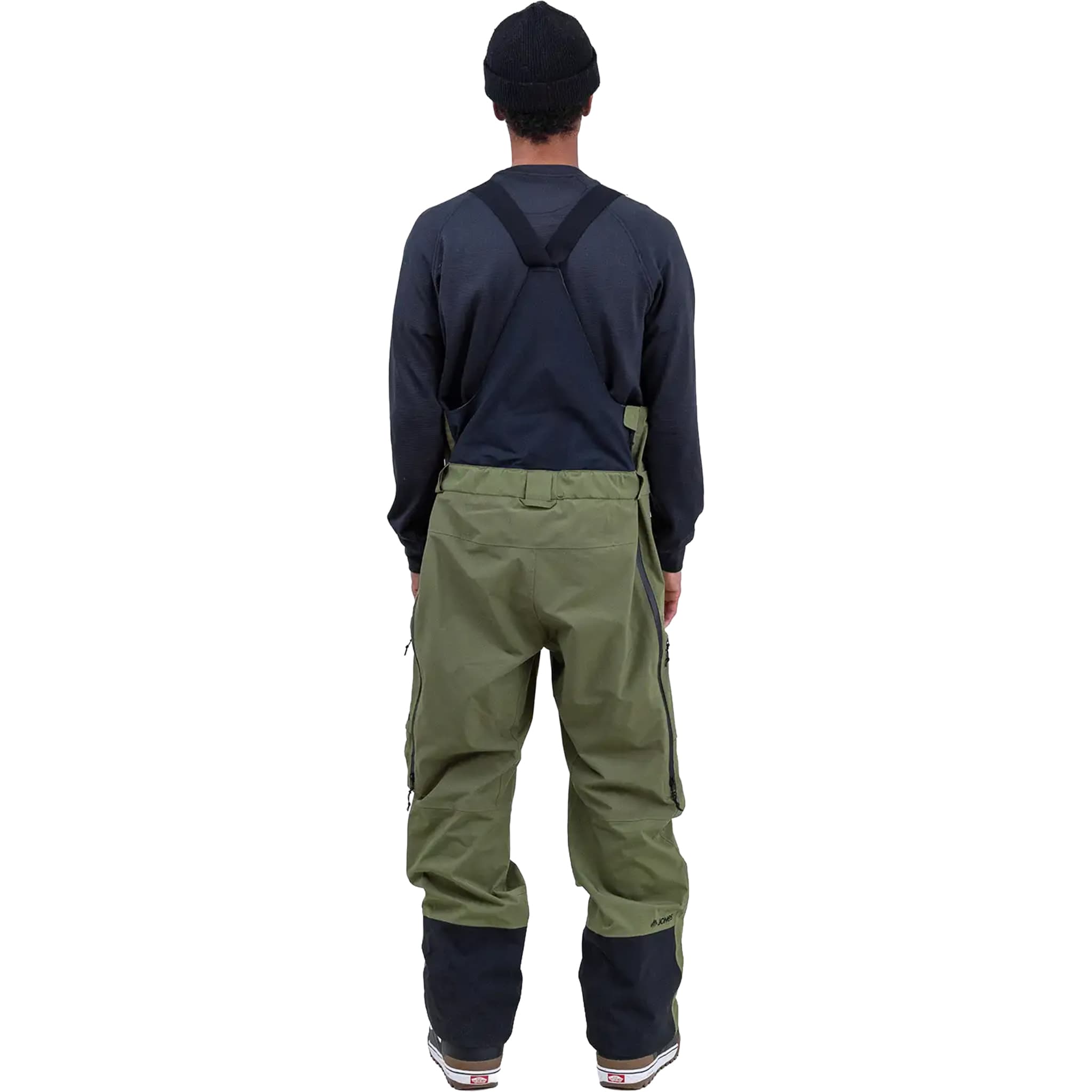 Jones MTN Surf Recycled Bibs Moss Green 2026 Mens Snowboard Pants