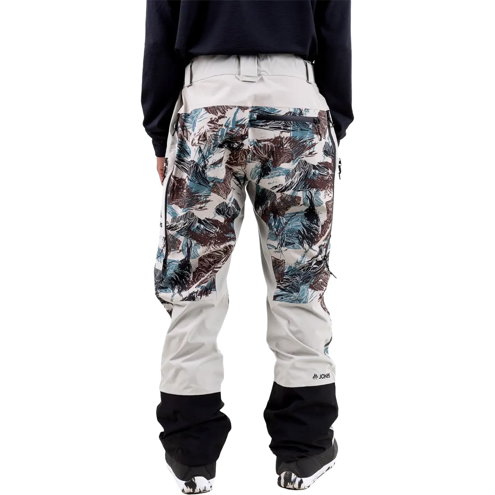Jones MTN Surf Recycled Pants Smoke Grey 2026 Mens Snowboard Pants