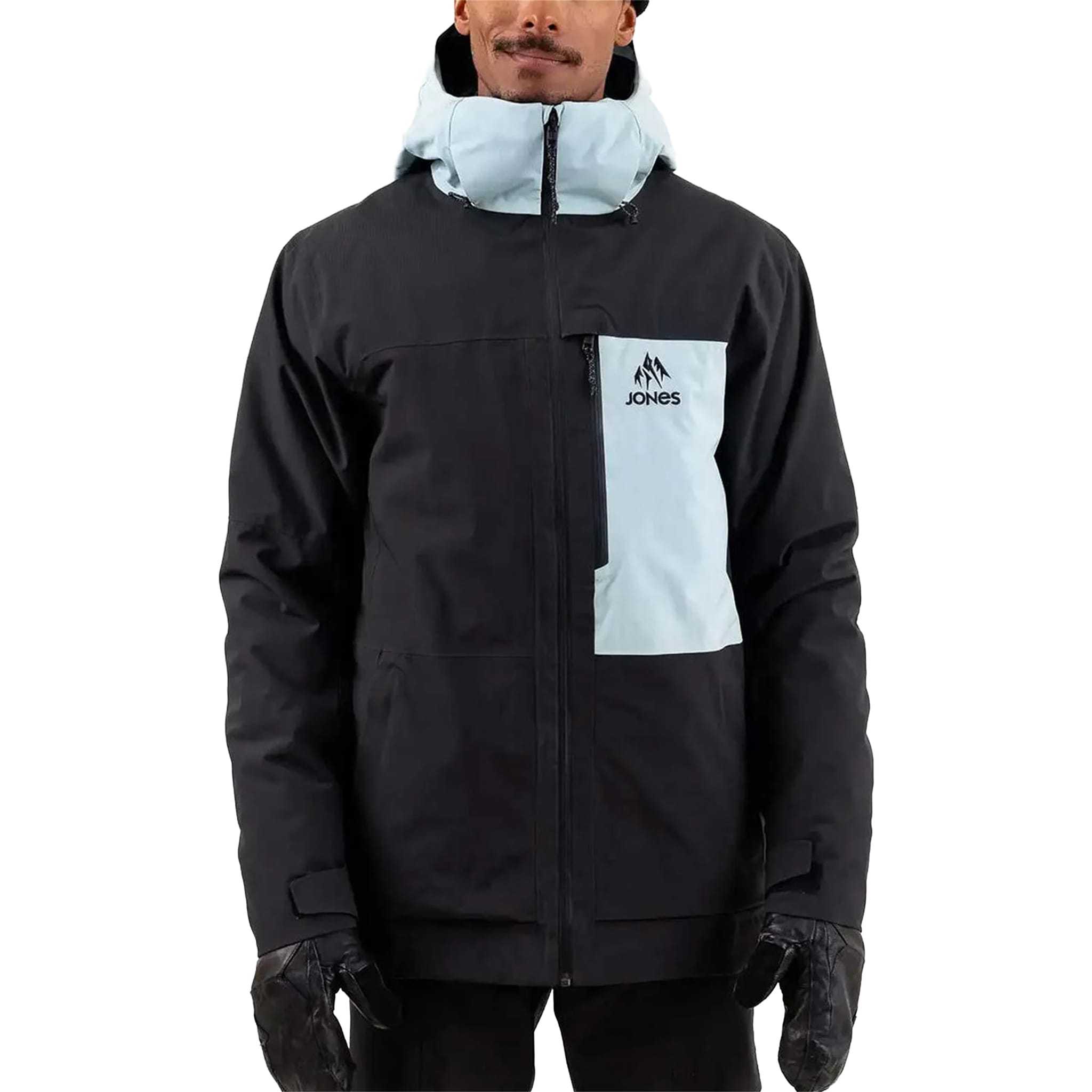 Jones MTN Surf Recycled Parka Stealth Black 2026 Mens Snowboard Jackets