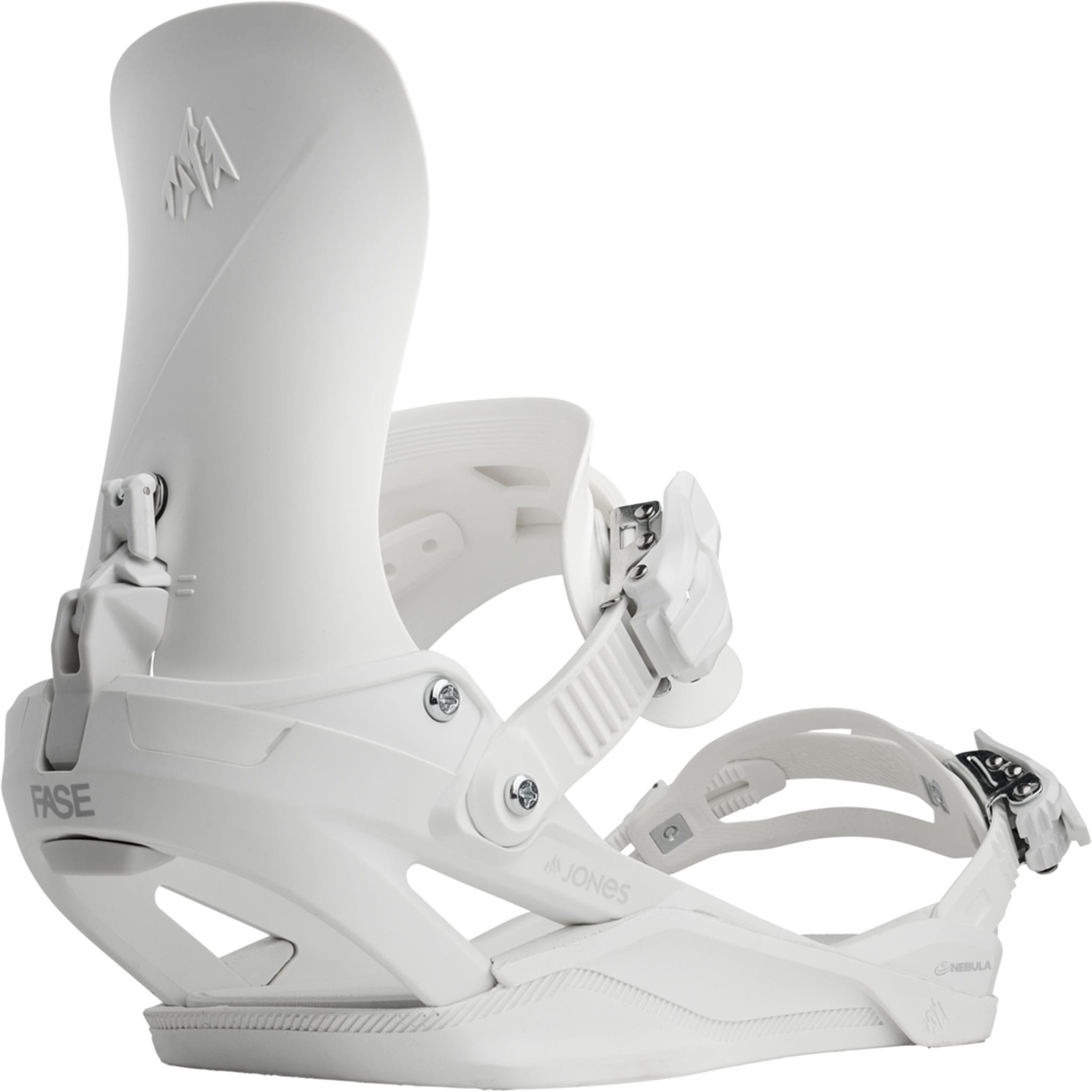 Jones Nebula FASE Snowboard Binding Cloud White 2027 Mens Snowboard Bindings
