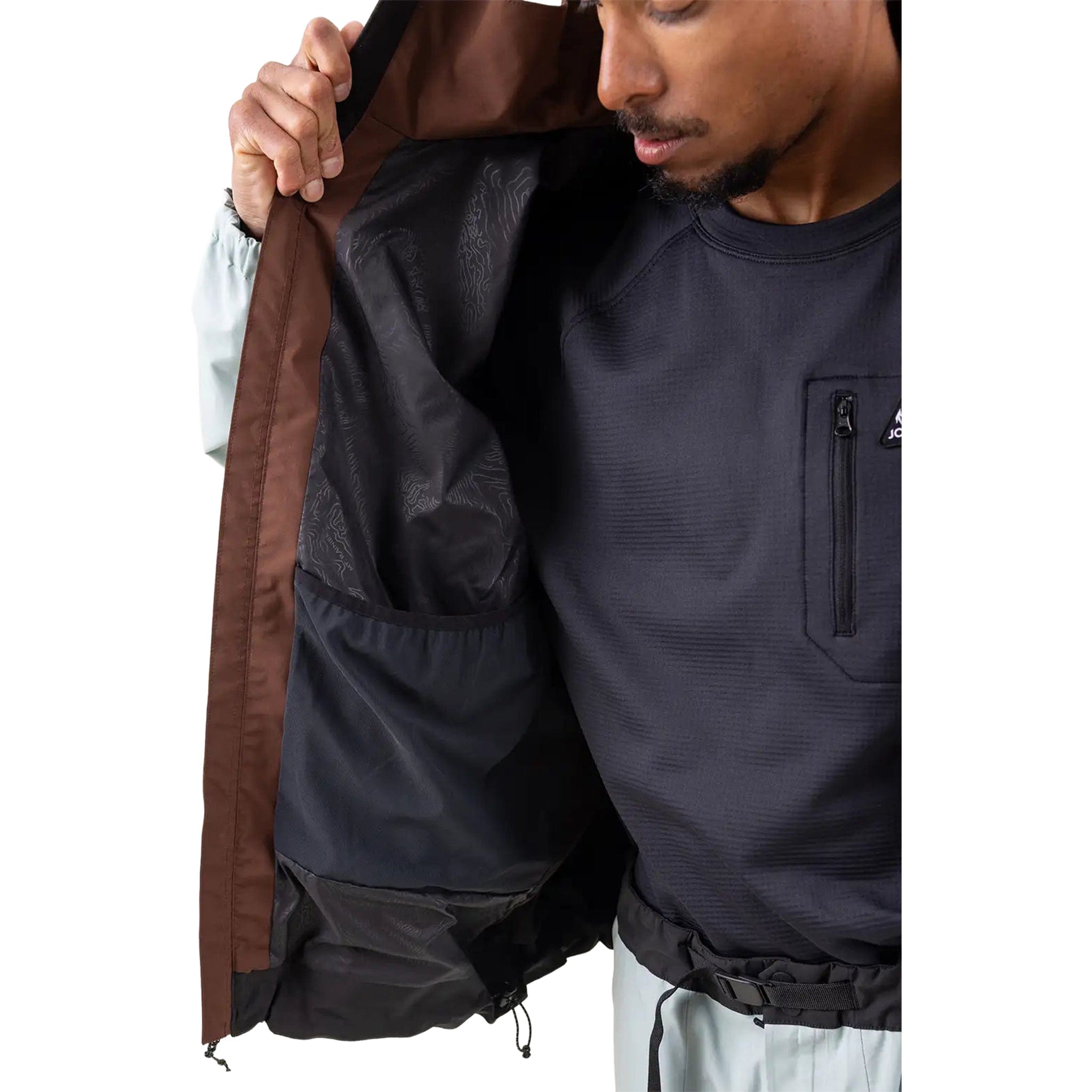 Jones Unisex MTN Surf Tweaker Recycled Jacket Peak Camo Mens Snowboard Coat