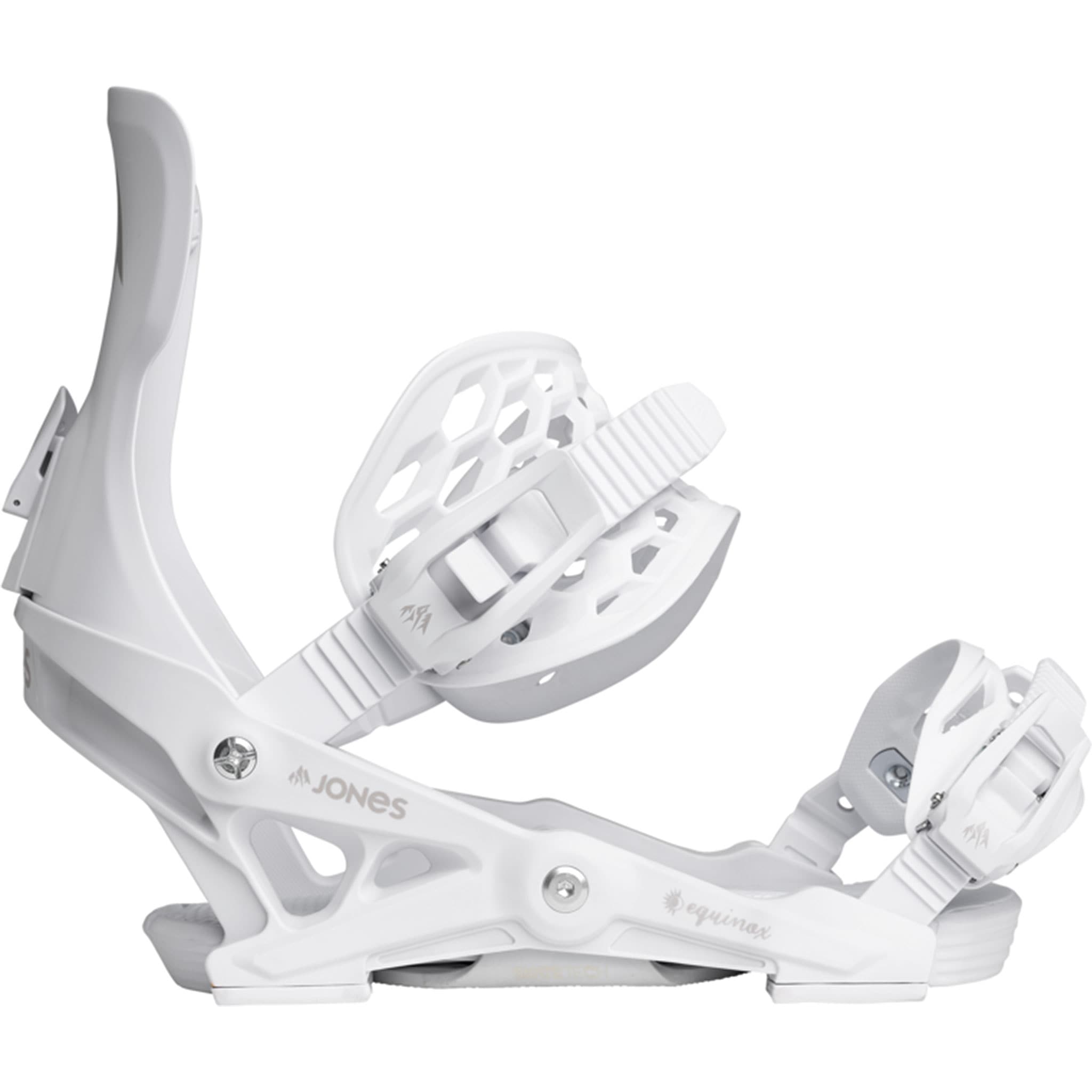 Jones Women's Equinox Snowboard Binding Cloud White 2027 Womens Snowboard Bindings