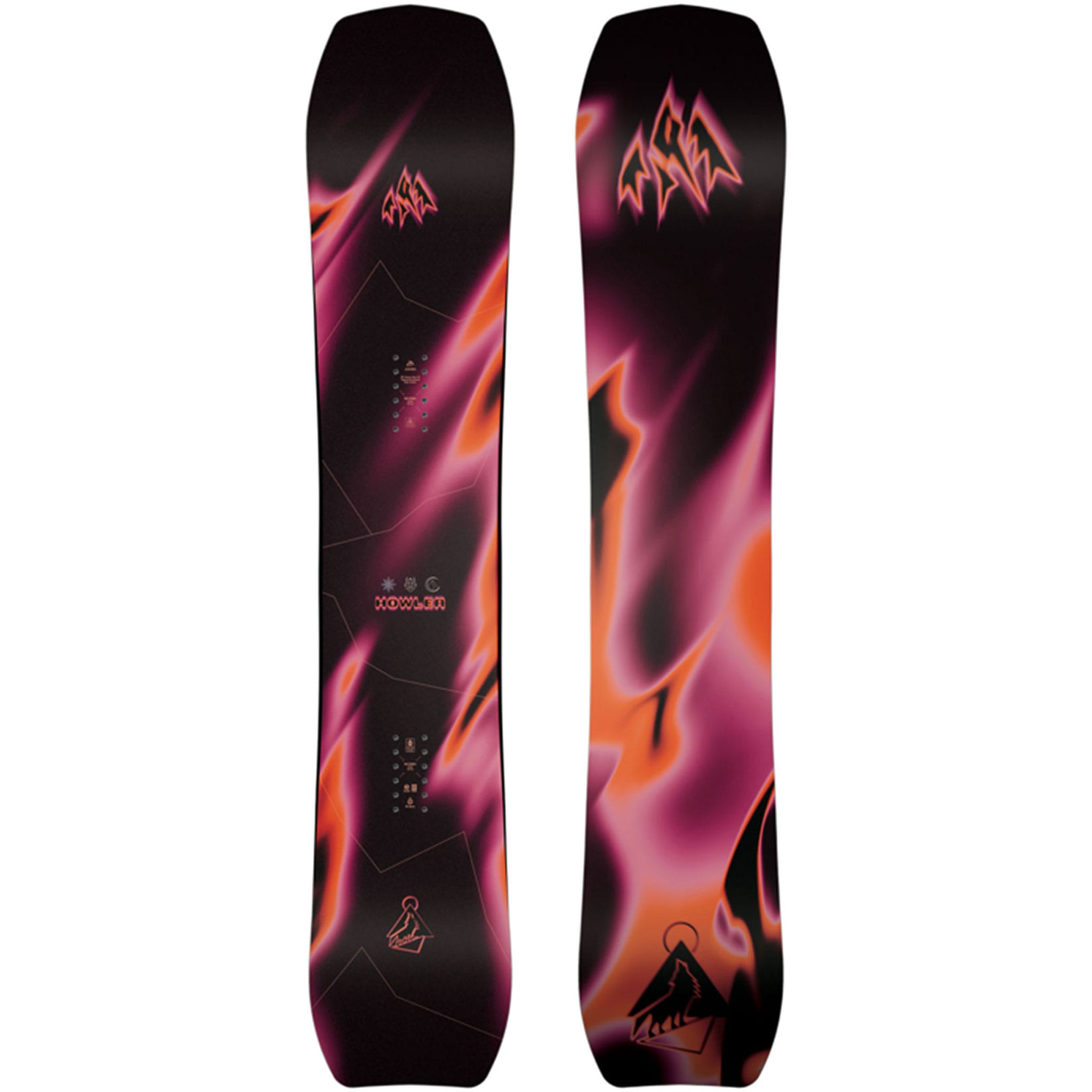 Jones Women's Howler Snowboard Black 2027 Womens Snowboards