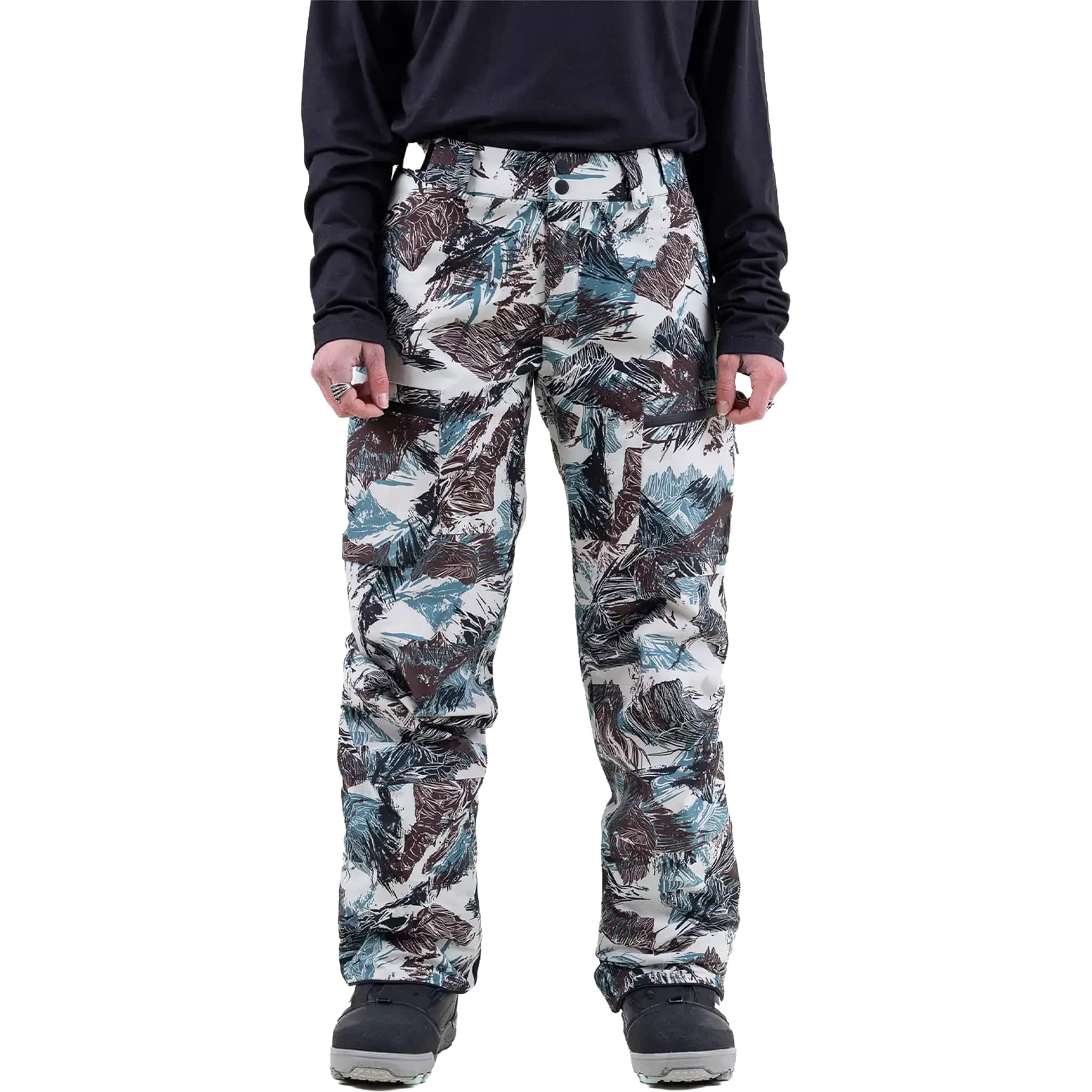 Jones Women's MTN Surf Recycled Pants Peak Camo 2026 Womens Snowboard Pants