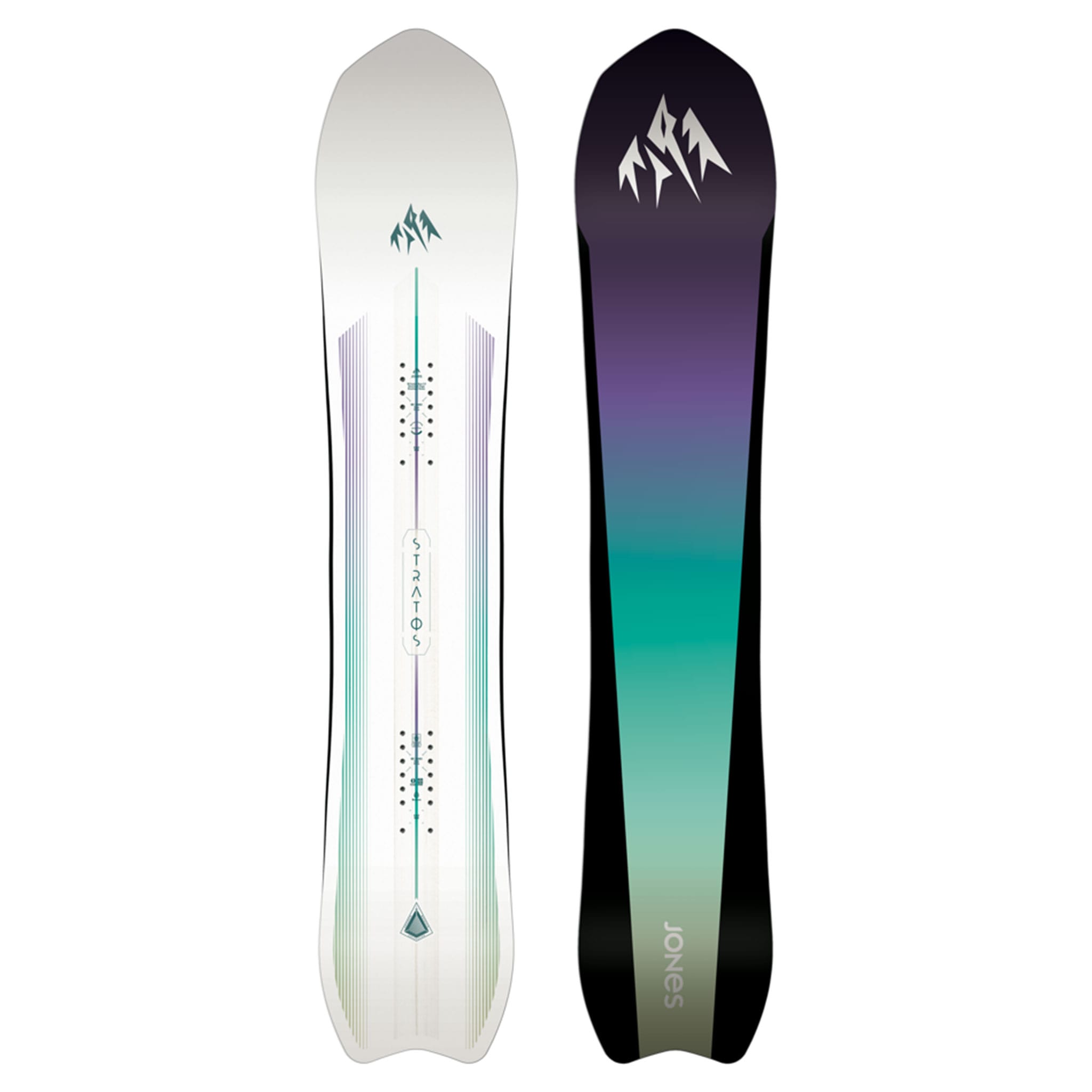 Jones Women's Stratos Snowboard White 2027 Womens Snowboards
